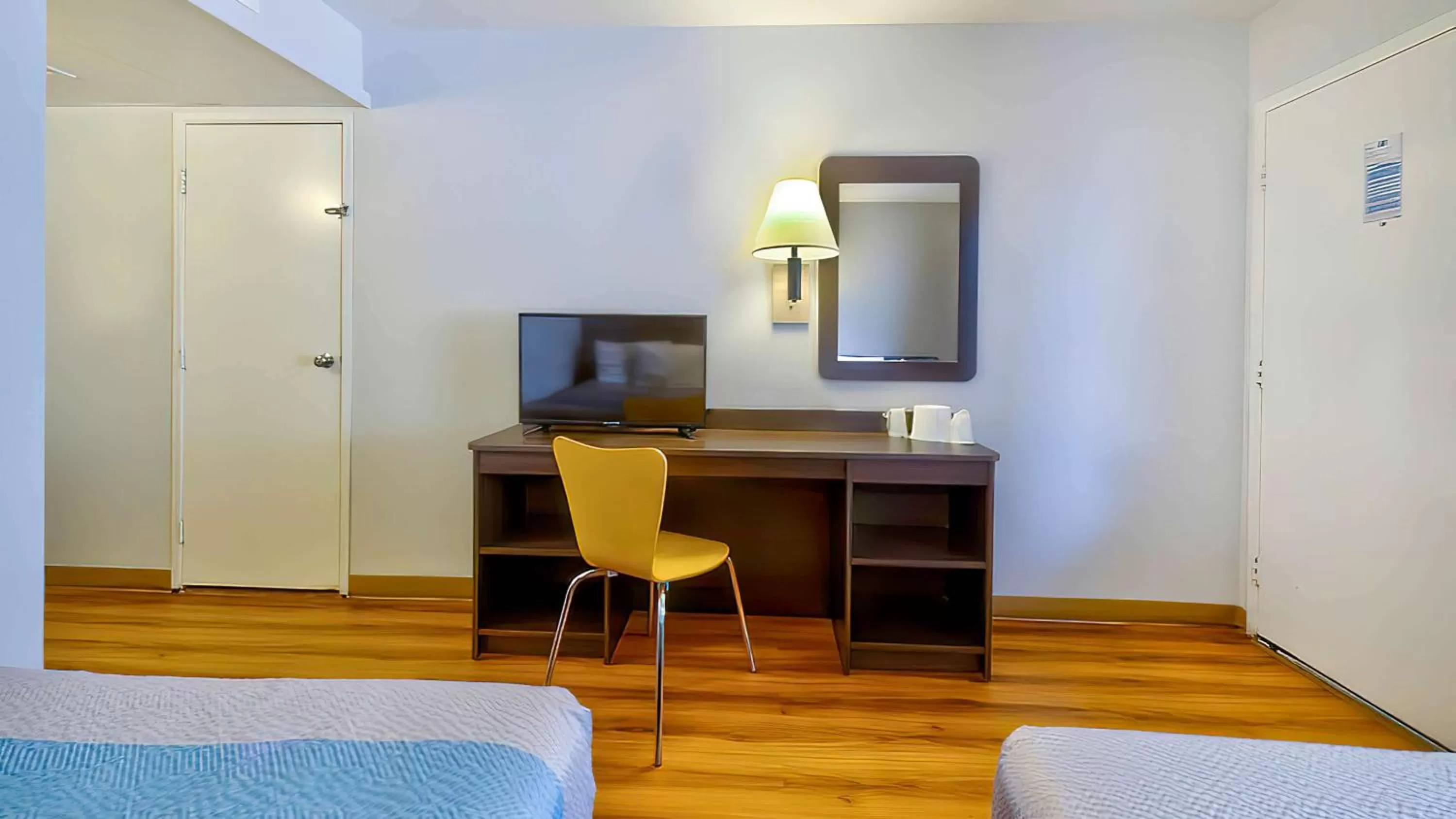 Bedroom in Motel 6-Tucumcari, NM