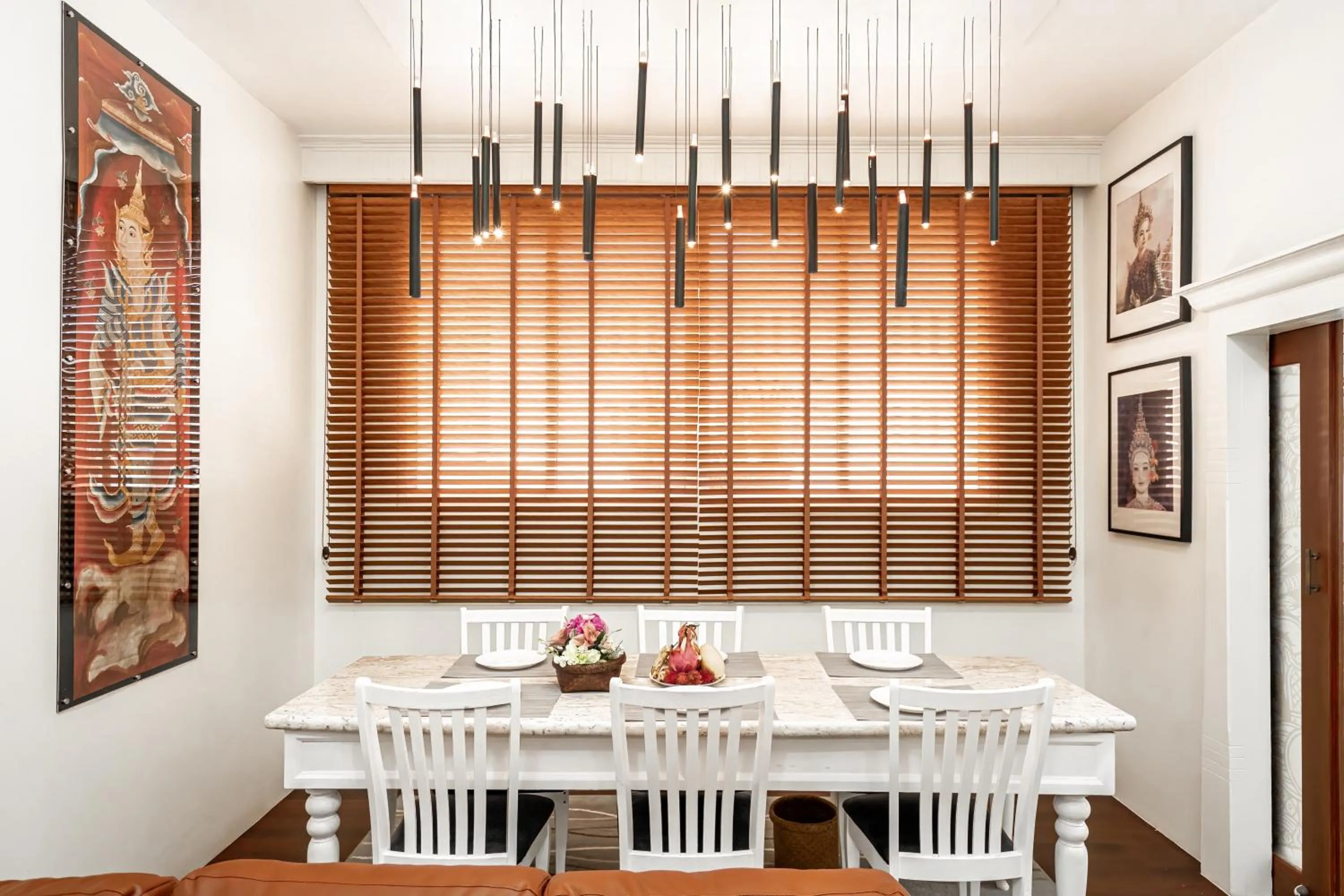 Dining area in The Color Kata