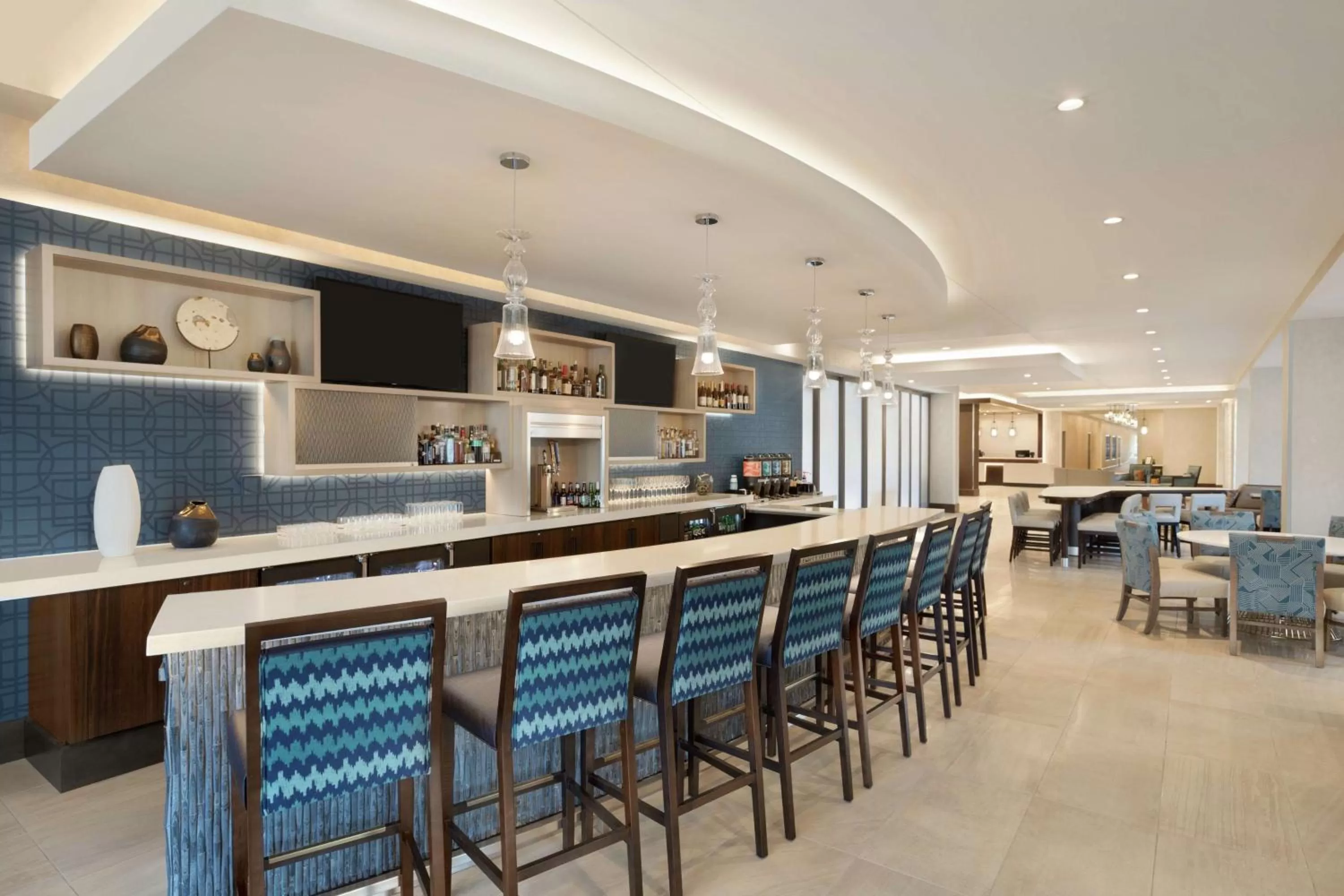 Lounge or bar in Homewood Suites By Hilton Arlington Rosslyn Key Bridge