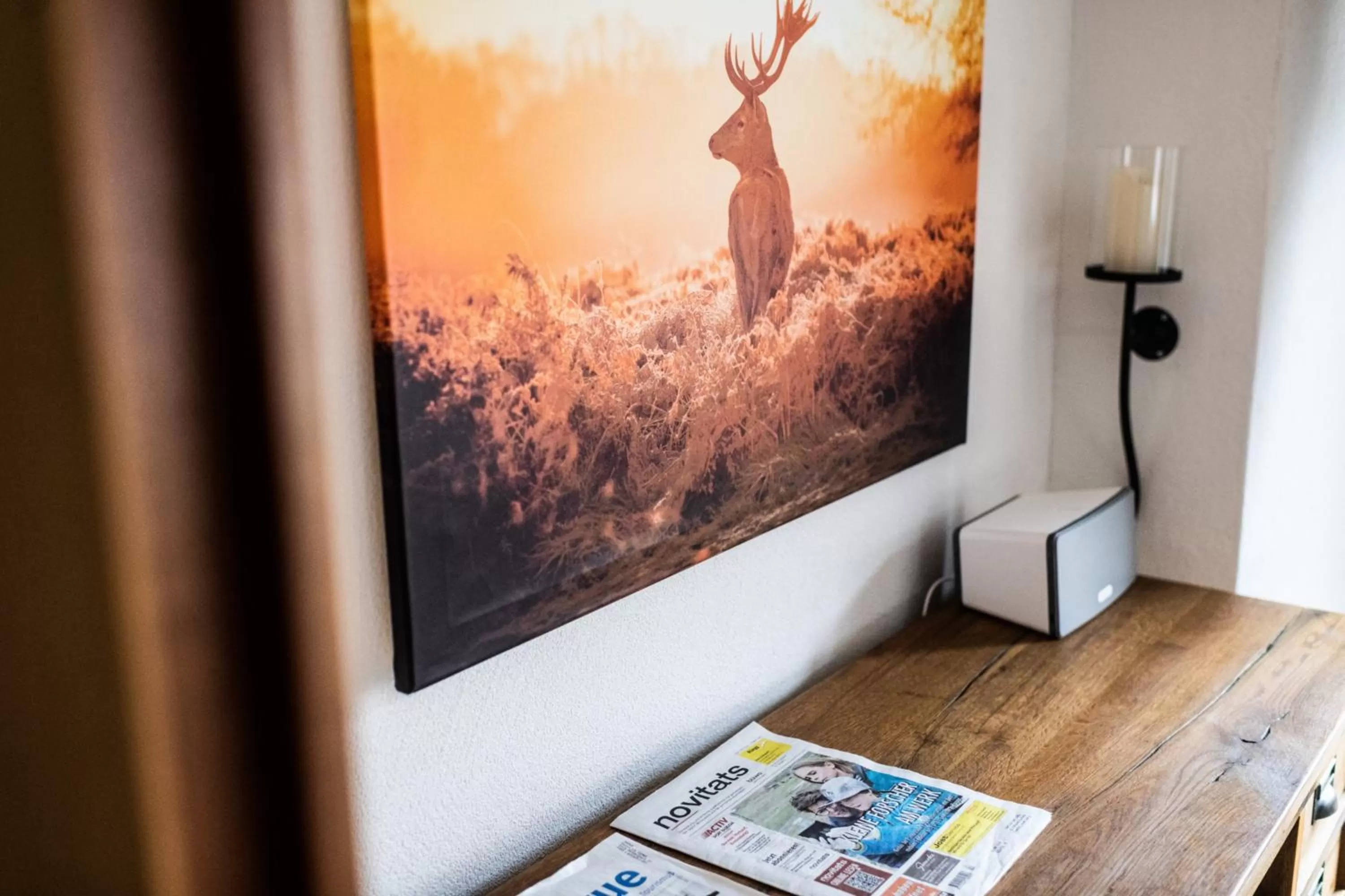 Decorative detail in La Tgoma - Hotel & Restaurant