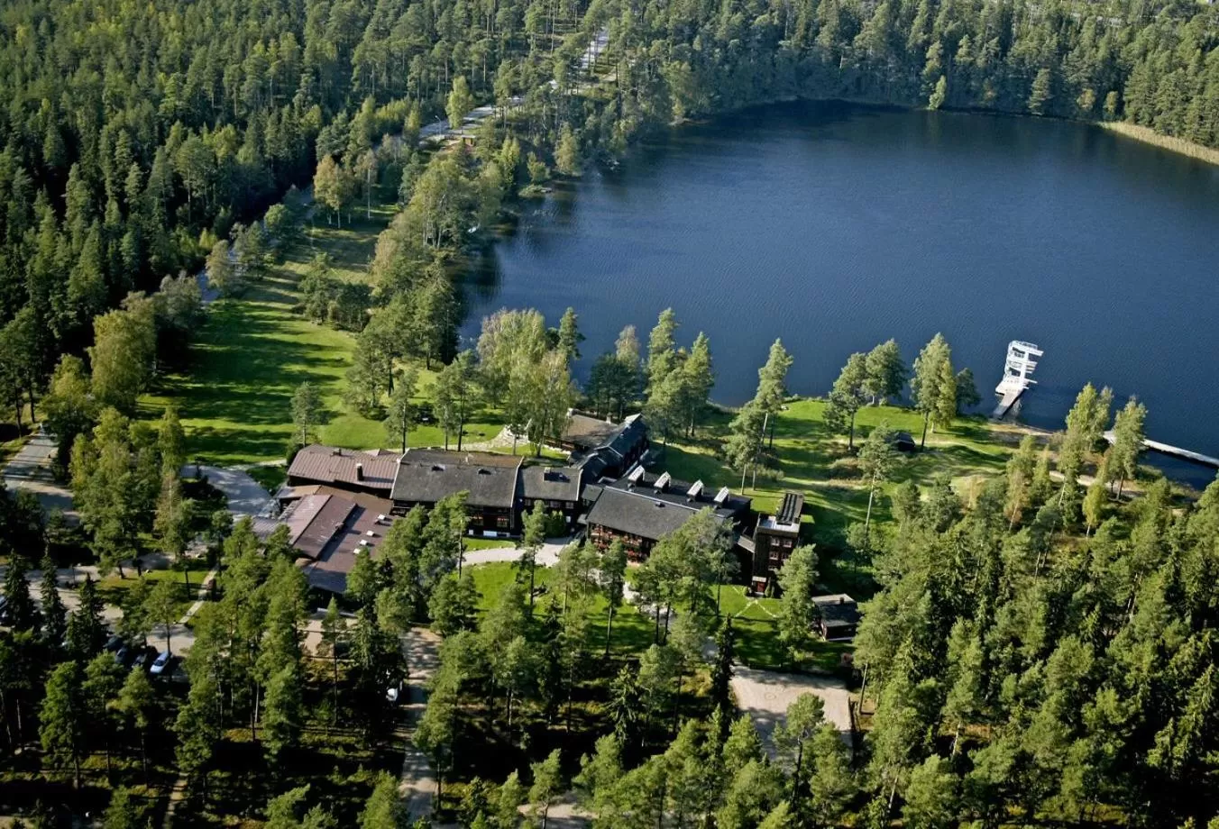 Bird's eye view in Mullsjö Hotell & Konferens