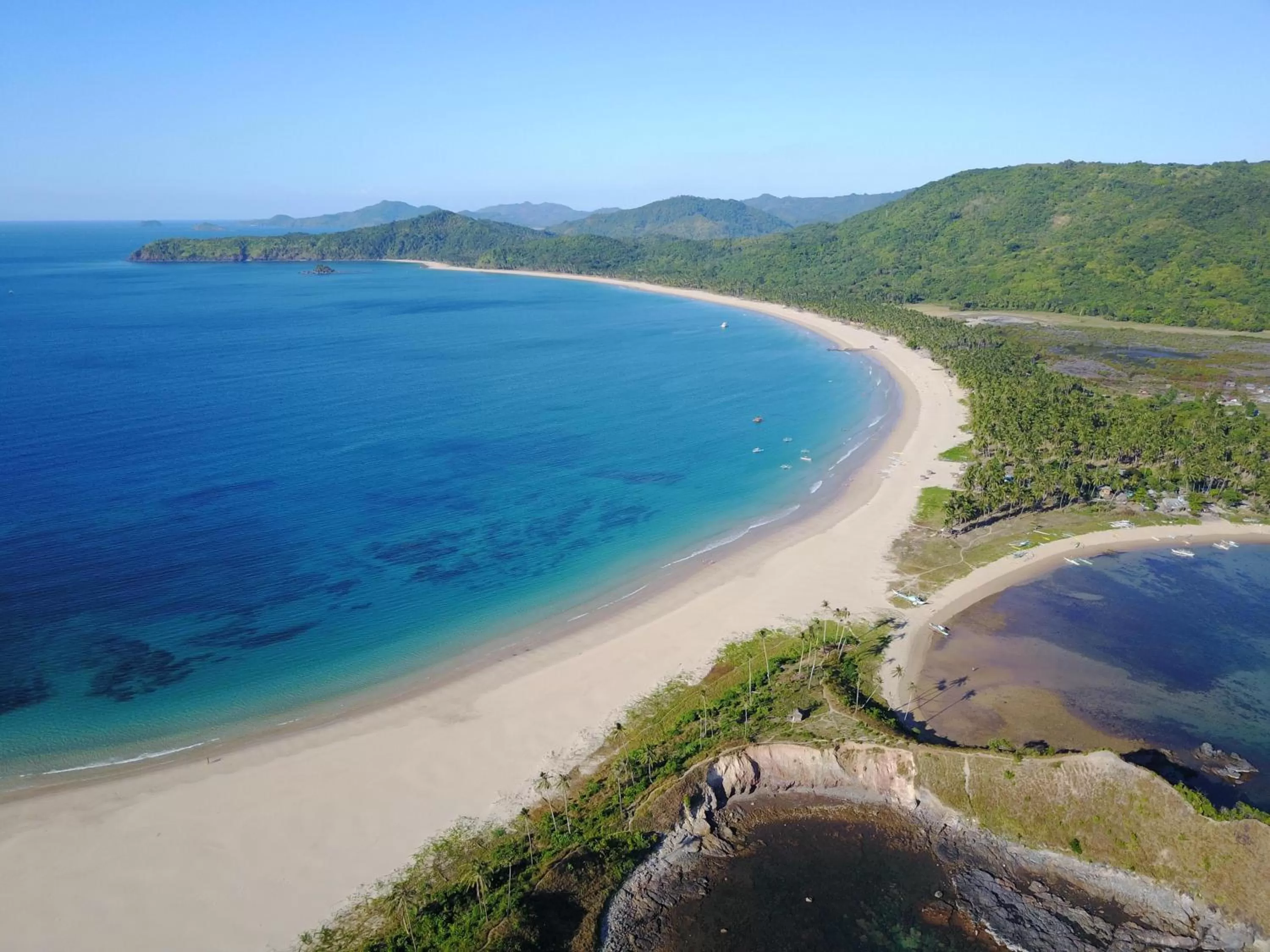 Natural landscape in Nacpan Beach Glamping Managed by H Hospitality Group