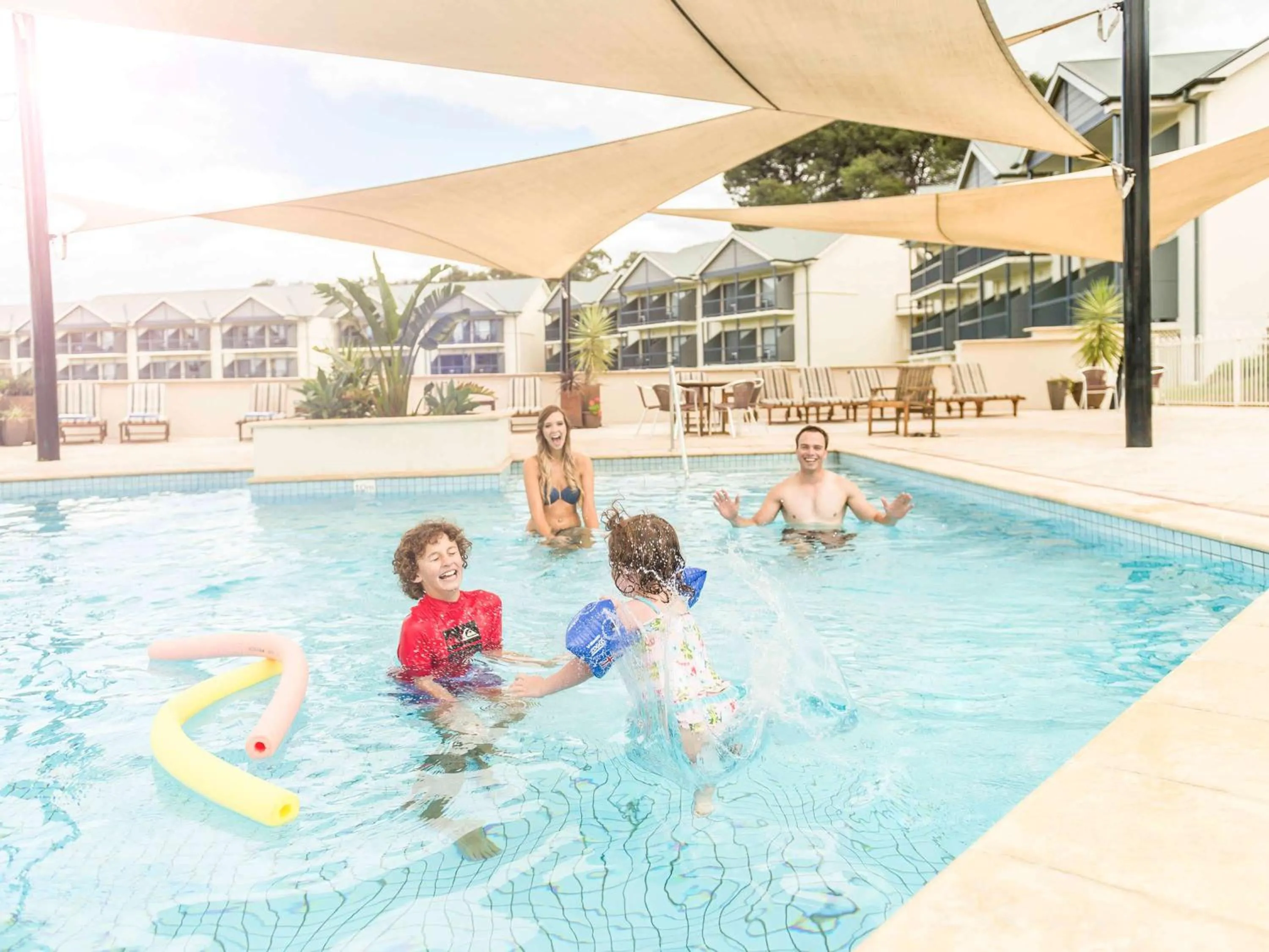 On site in Novotel Barossa Valley Resort