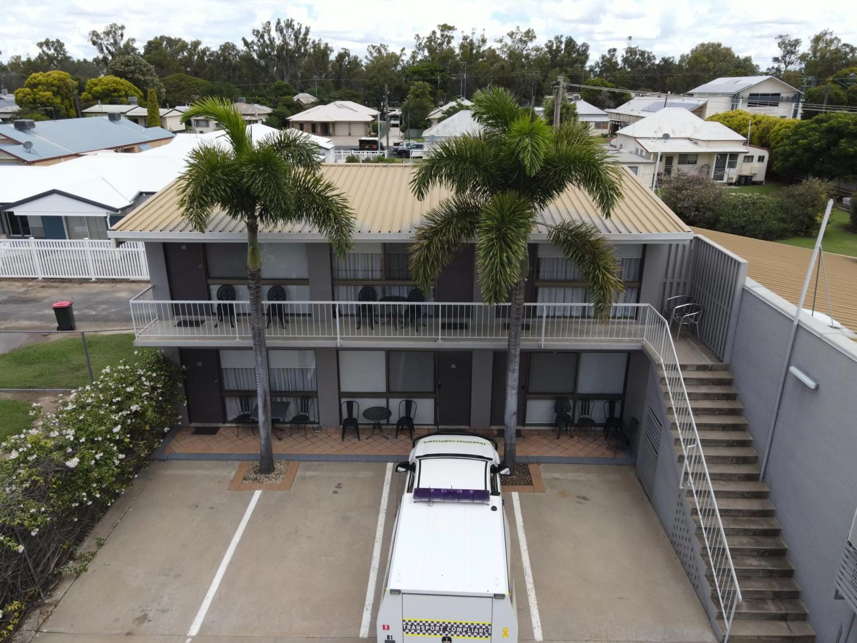Property building in The Town House Motor Inn