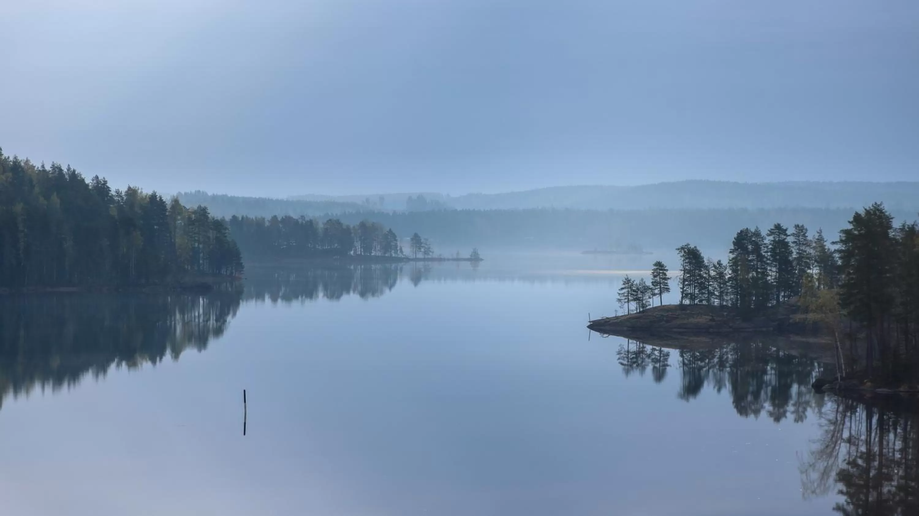 Natural landscape, Lake View in Pistohiekka Resort