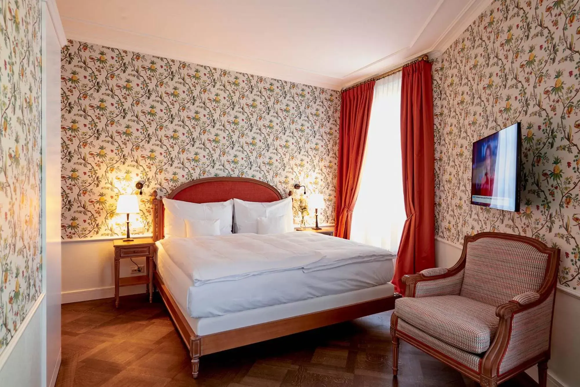 Superior Double Room Orangerie - single occupancy in Château Gütsch Superior Double Room Orangerie - single occupancy in Château Gütsch