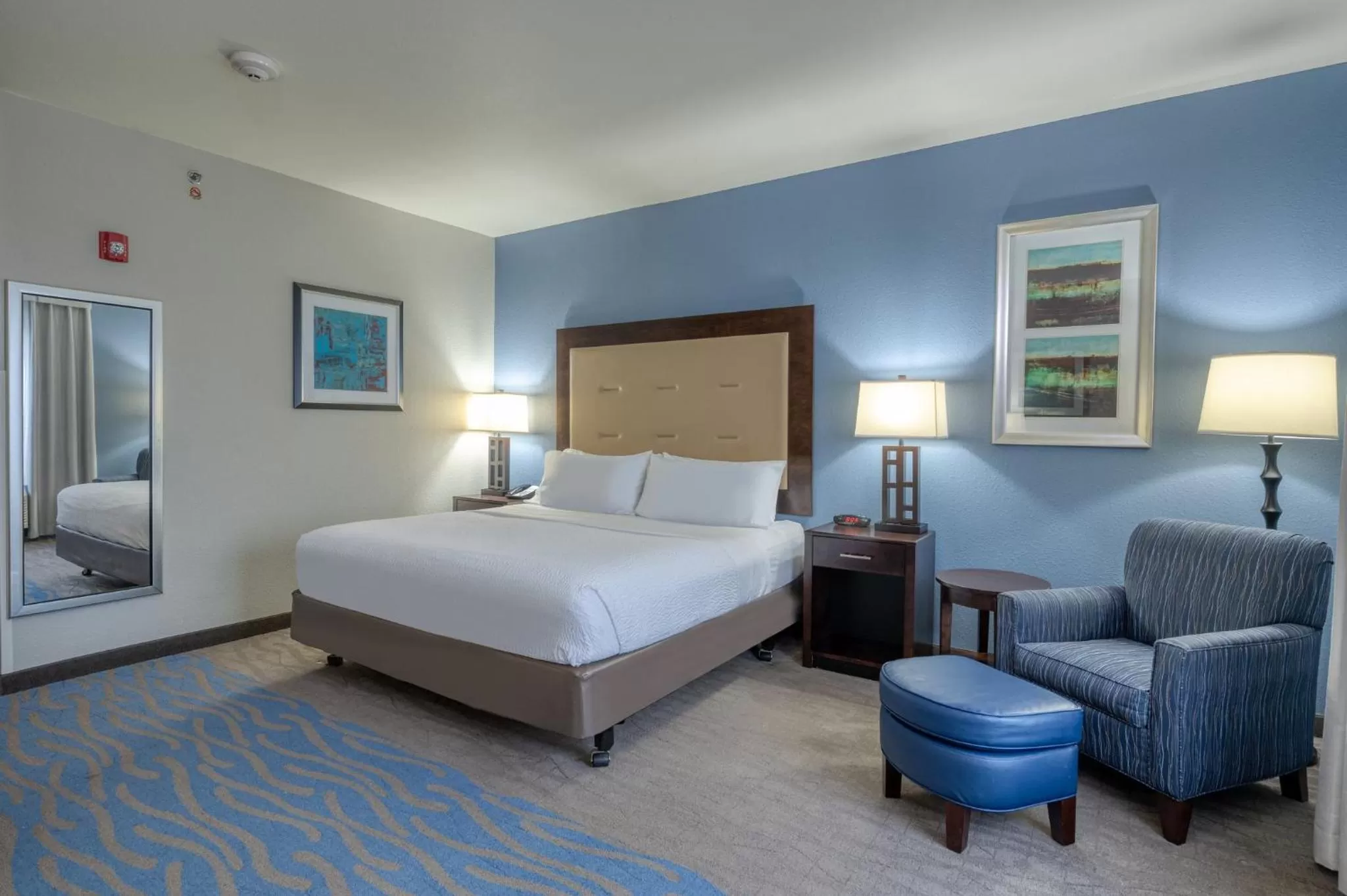 Photo of the whole room, Bed in Holiday Inn Express and Suites Edwardsville by IHG