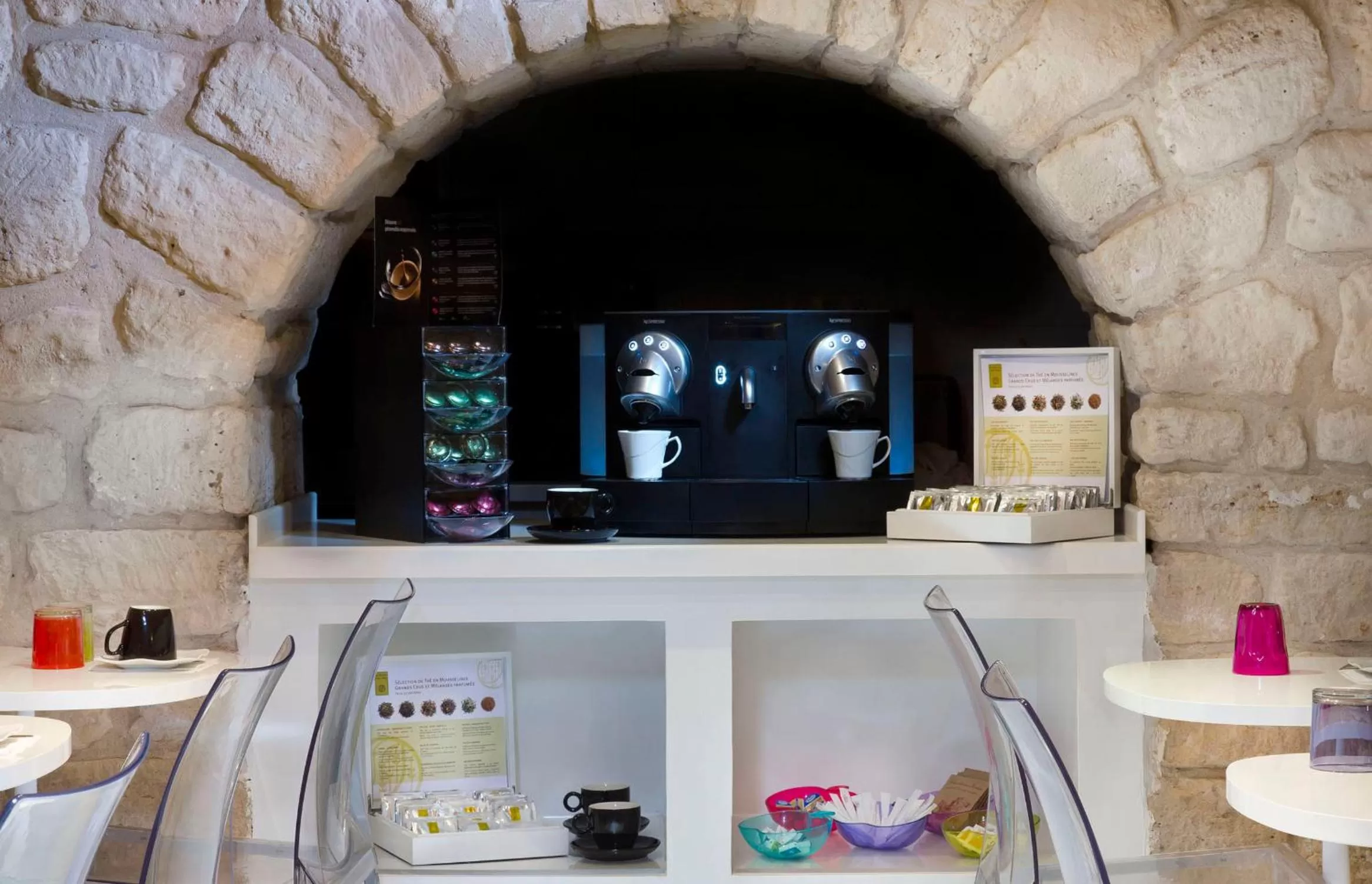 Food and drinks in Color Design Hotel