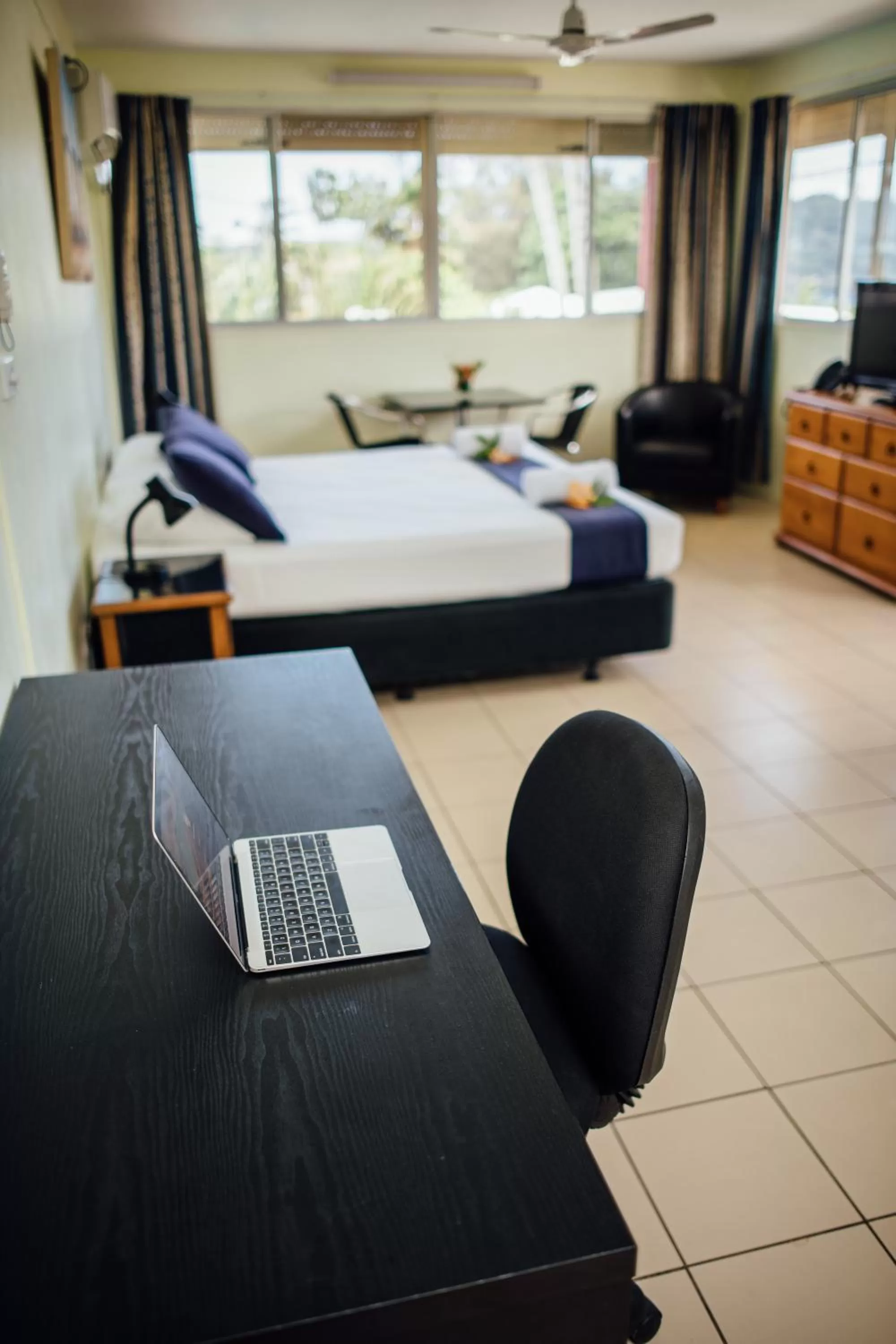 Bed in Kaiviti Motel