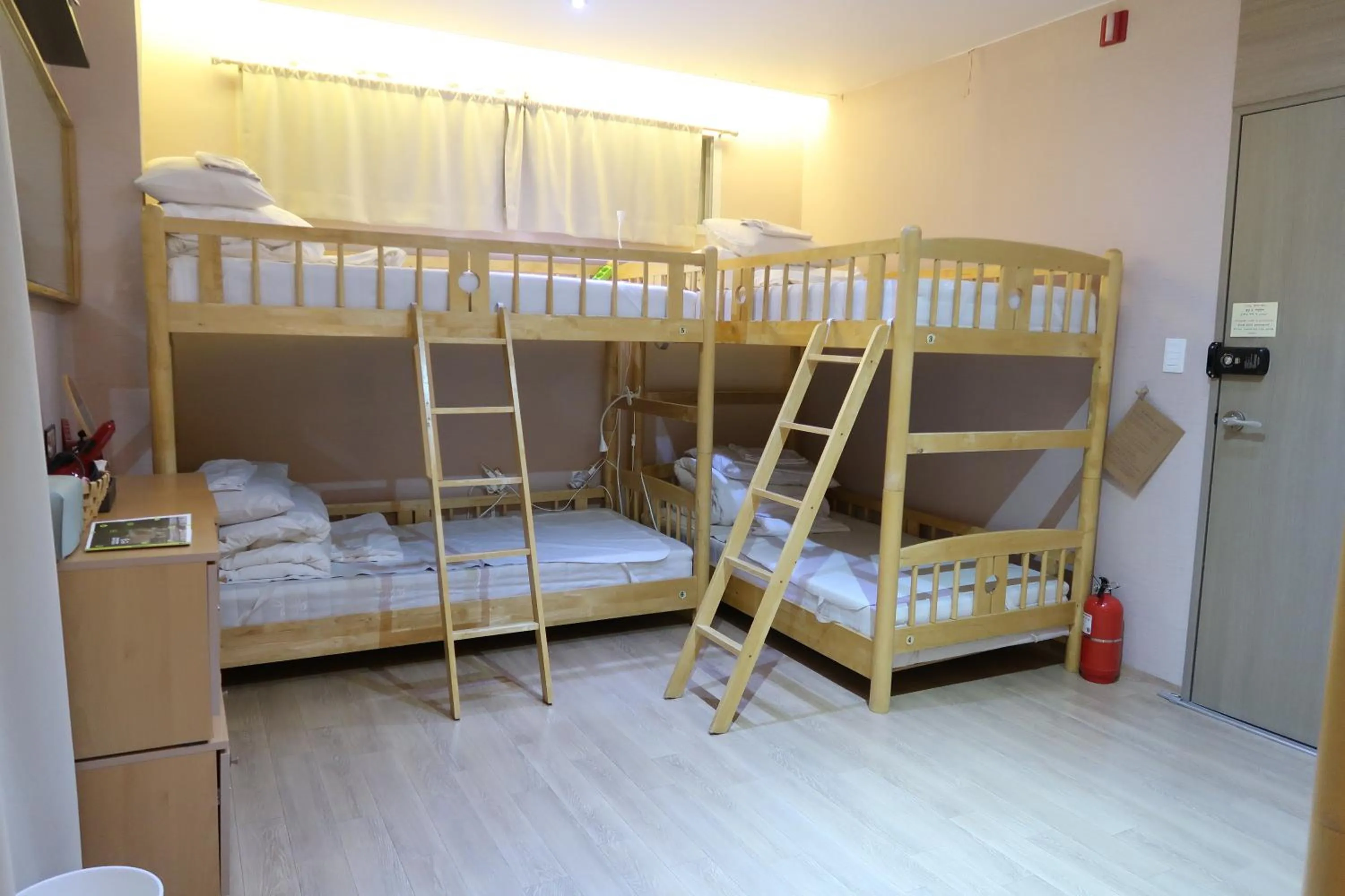 Bed in Andong Poong-gyung HOSTEL n LIBRARY