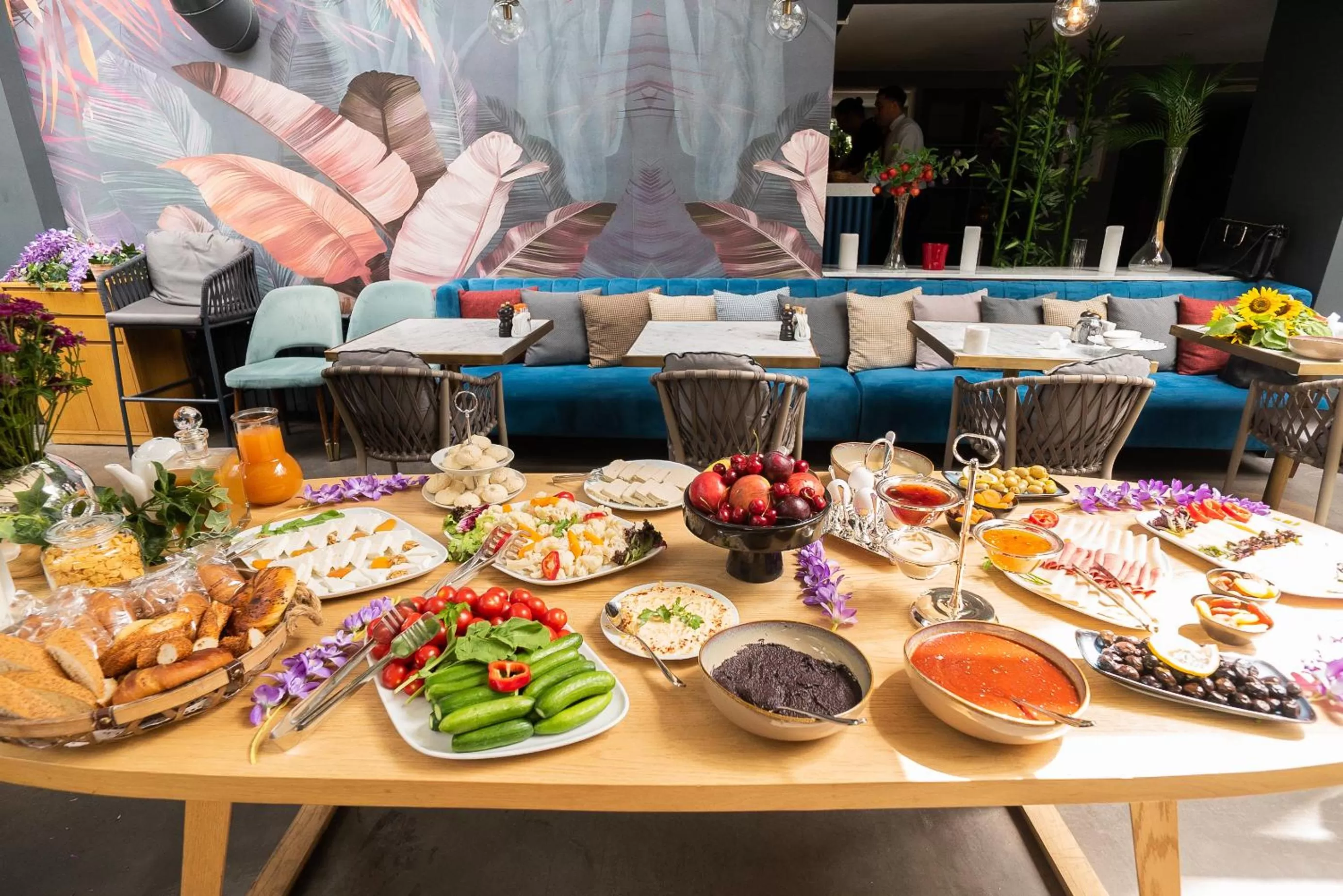 Continental breakfast in Malta Bosphorus Hotel