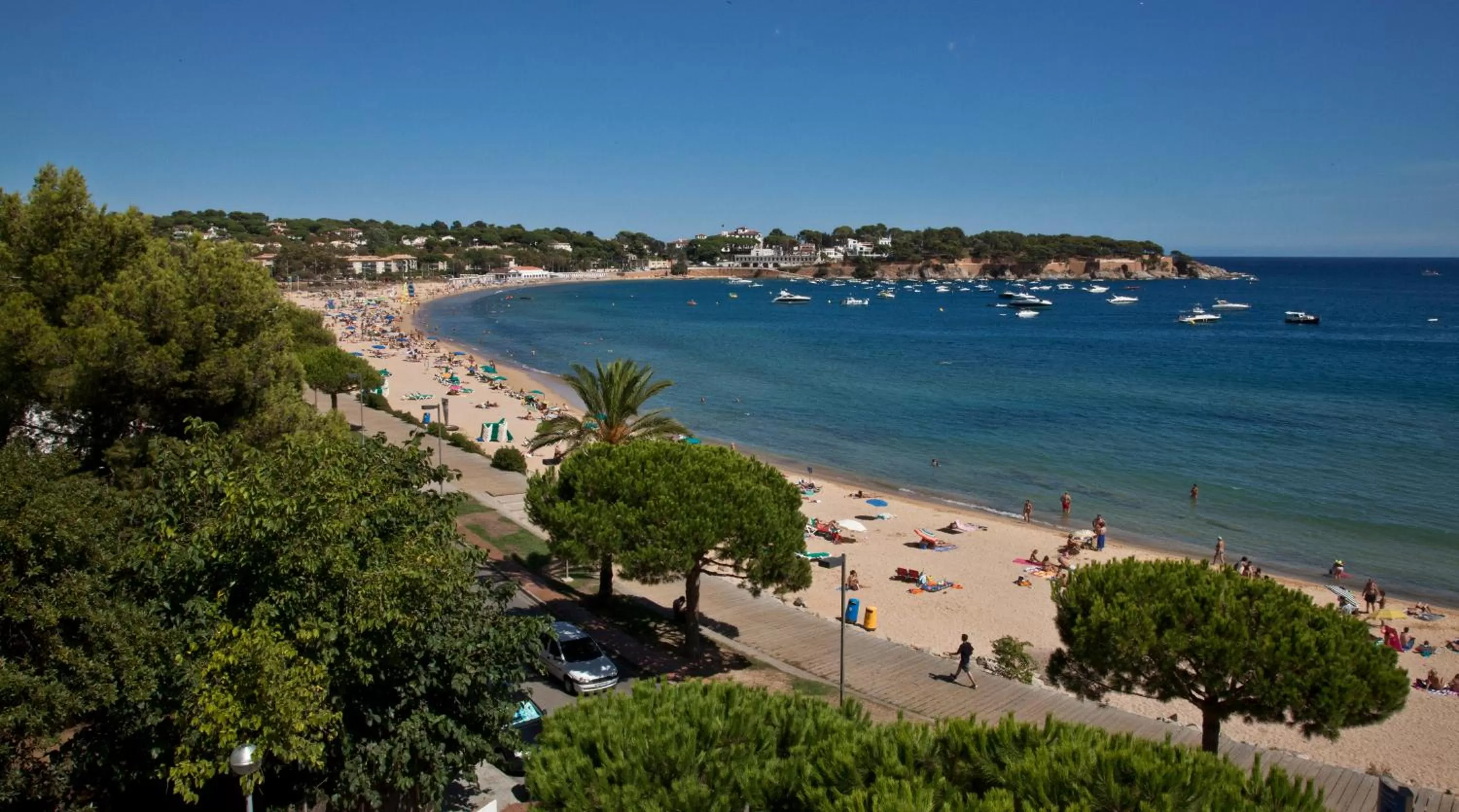 Beach in Van der Valk Hotel Barcarola