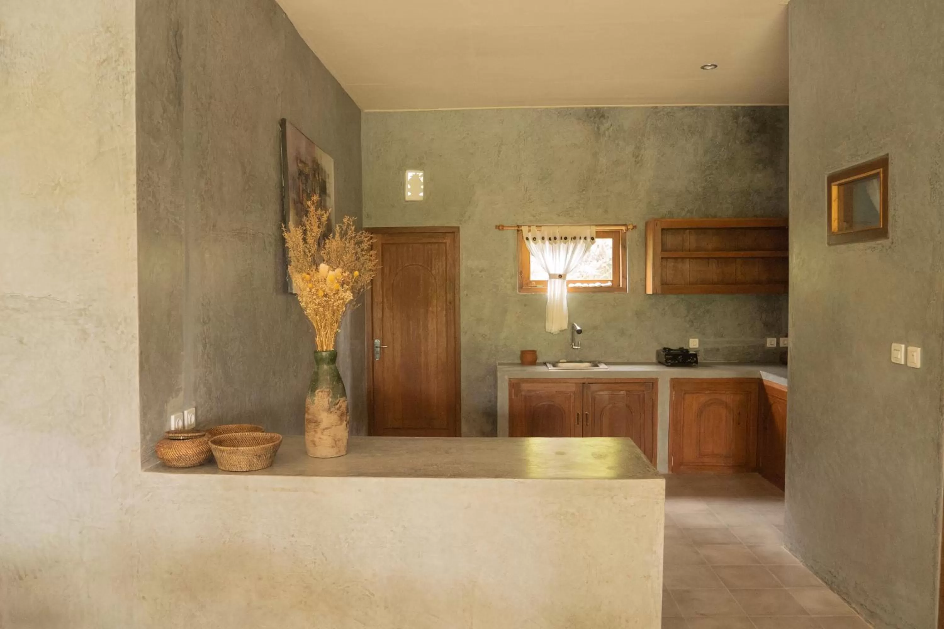 Kitchen or kitchenette in Tanah Damai Hotel