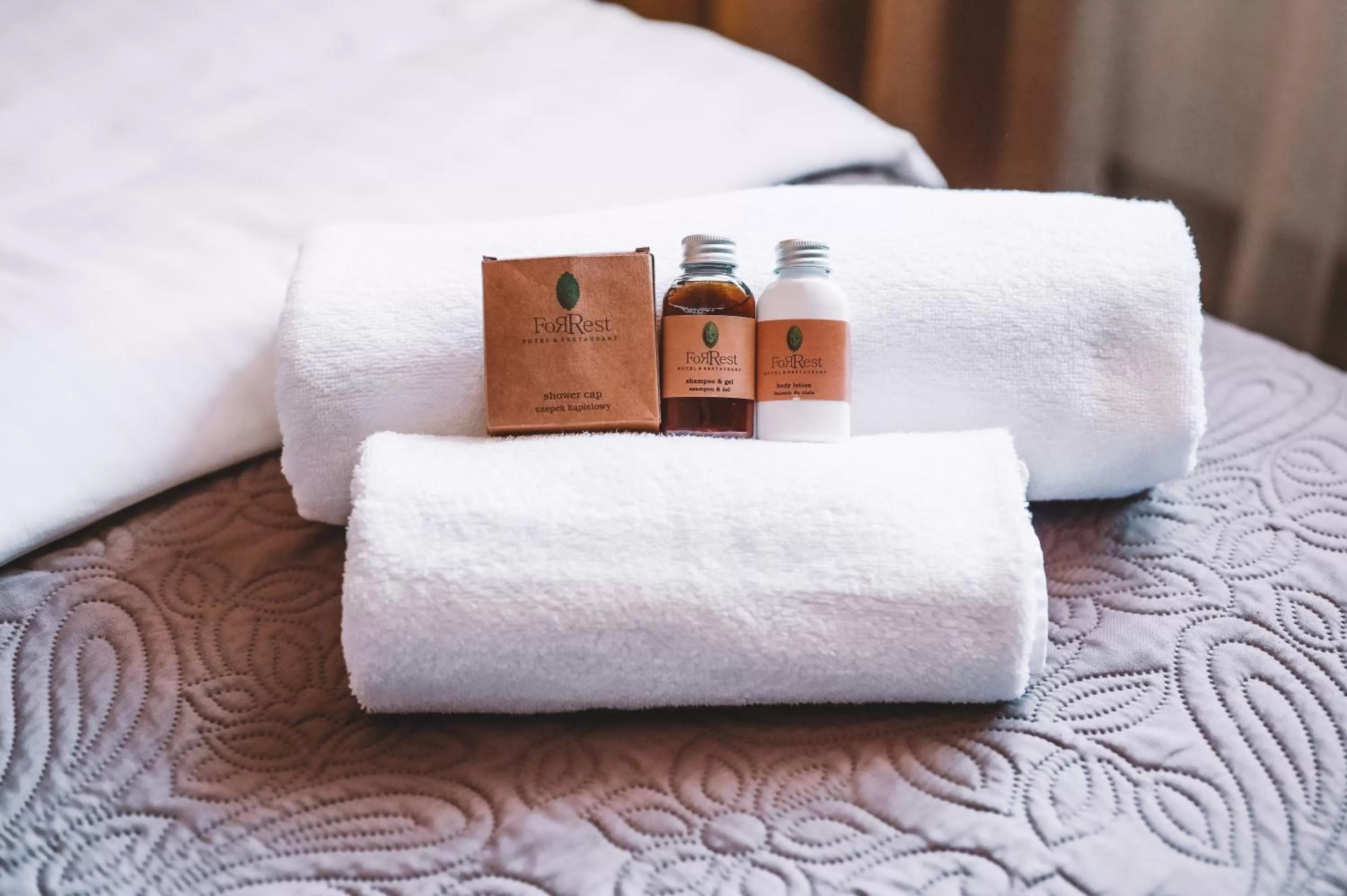 Bed in ForRest Hotel & Restaurant