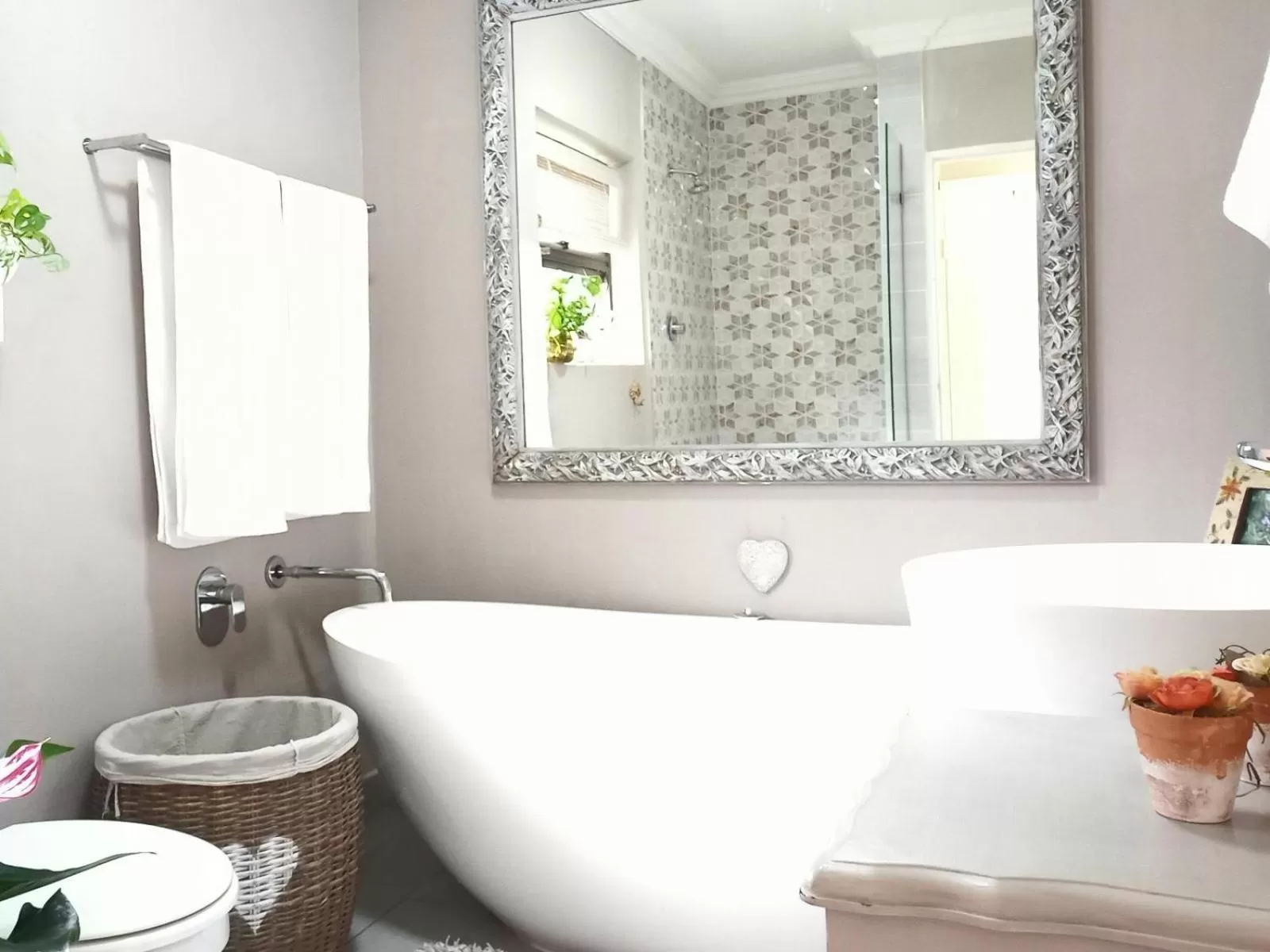 Decorative detail, Bathroom in Villa Roc