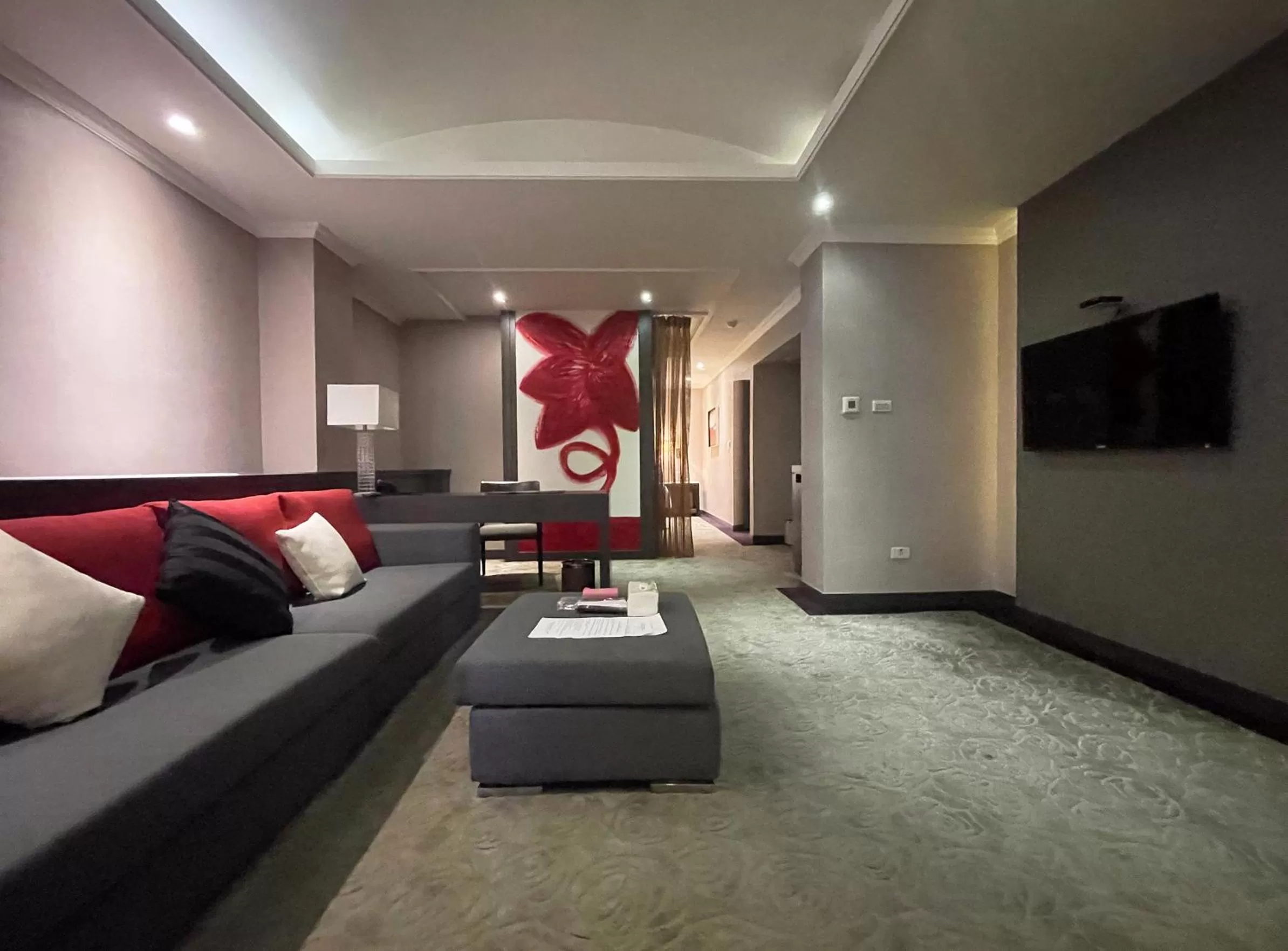 Communal lounge/ TV room in Guide Hotel Kaohsiung Liuhe