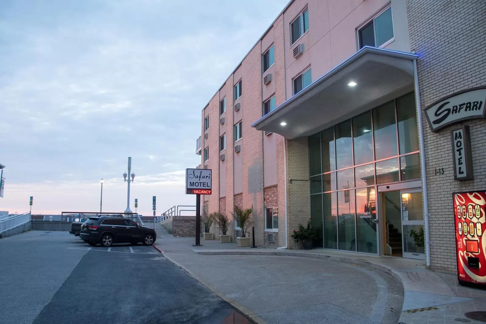Property building in Safari Hotel Boardwalk