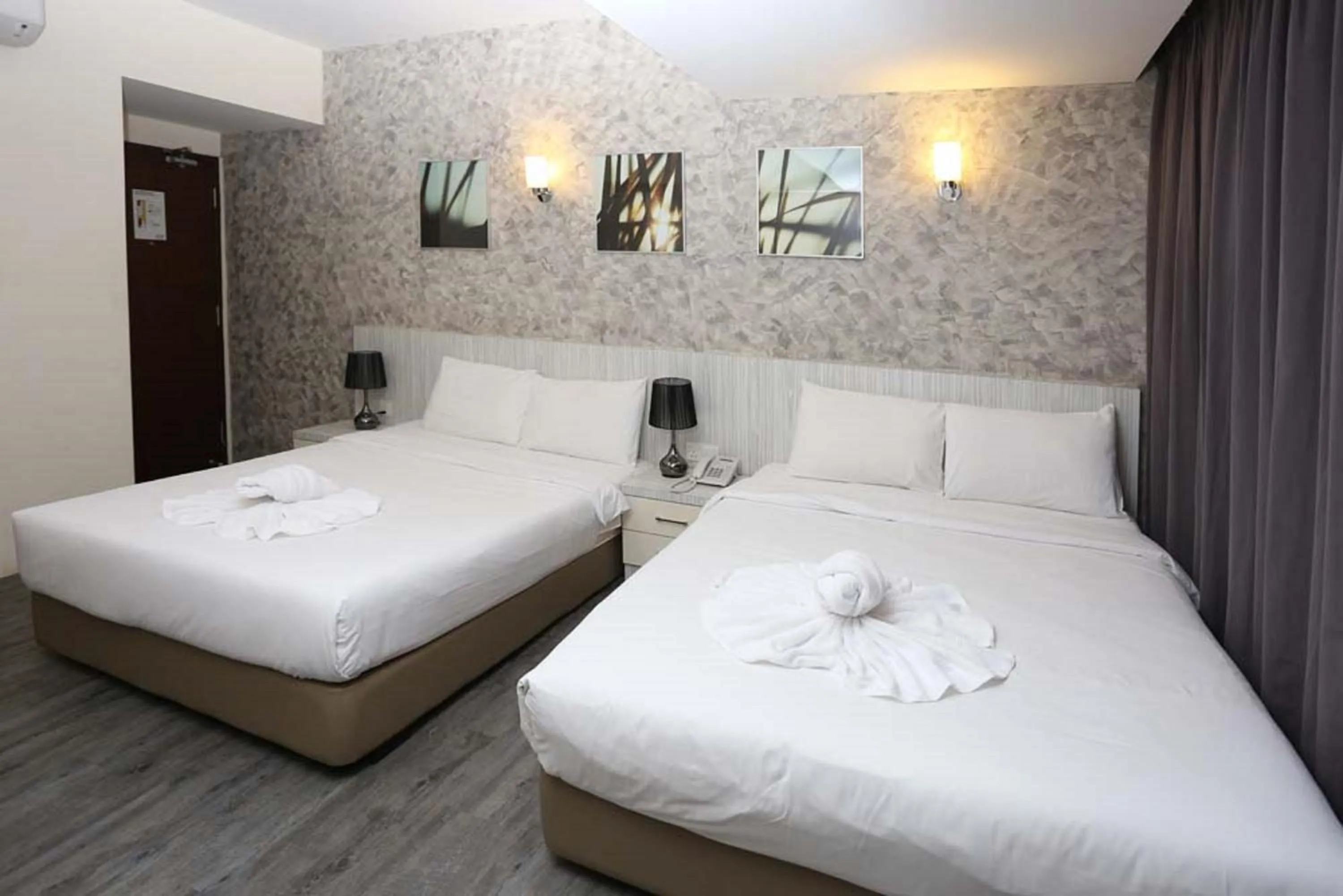 Bed in Hotel Westree KL Sentral