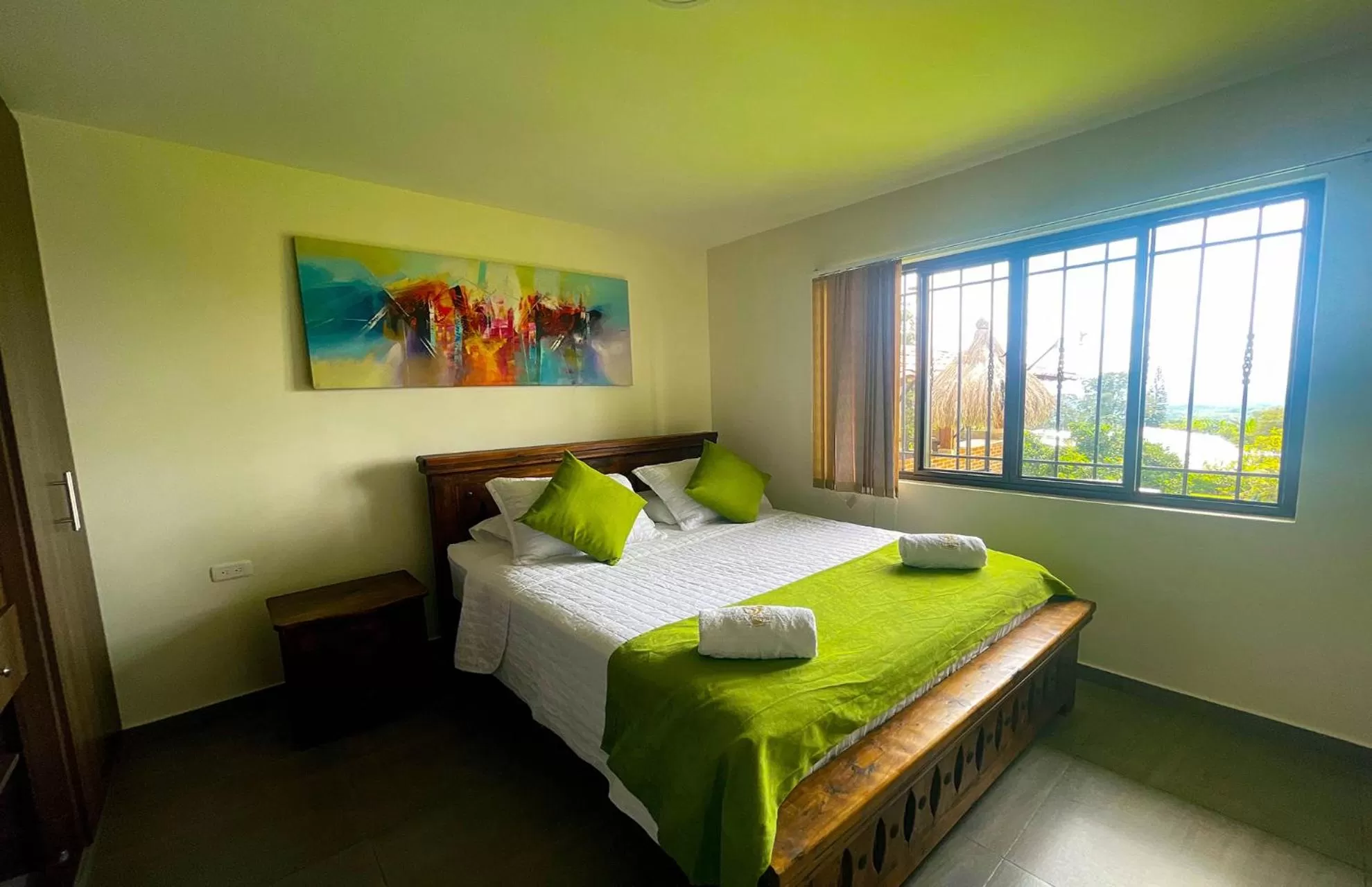 Bed in La Victoria Hotel Campestre