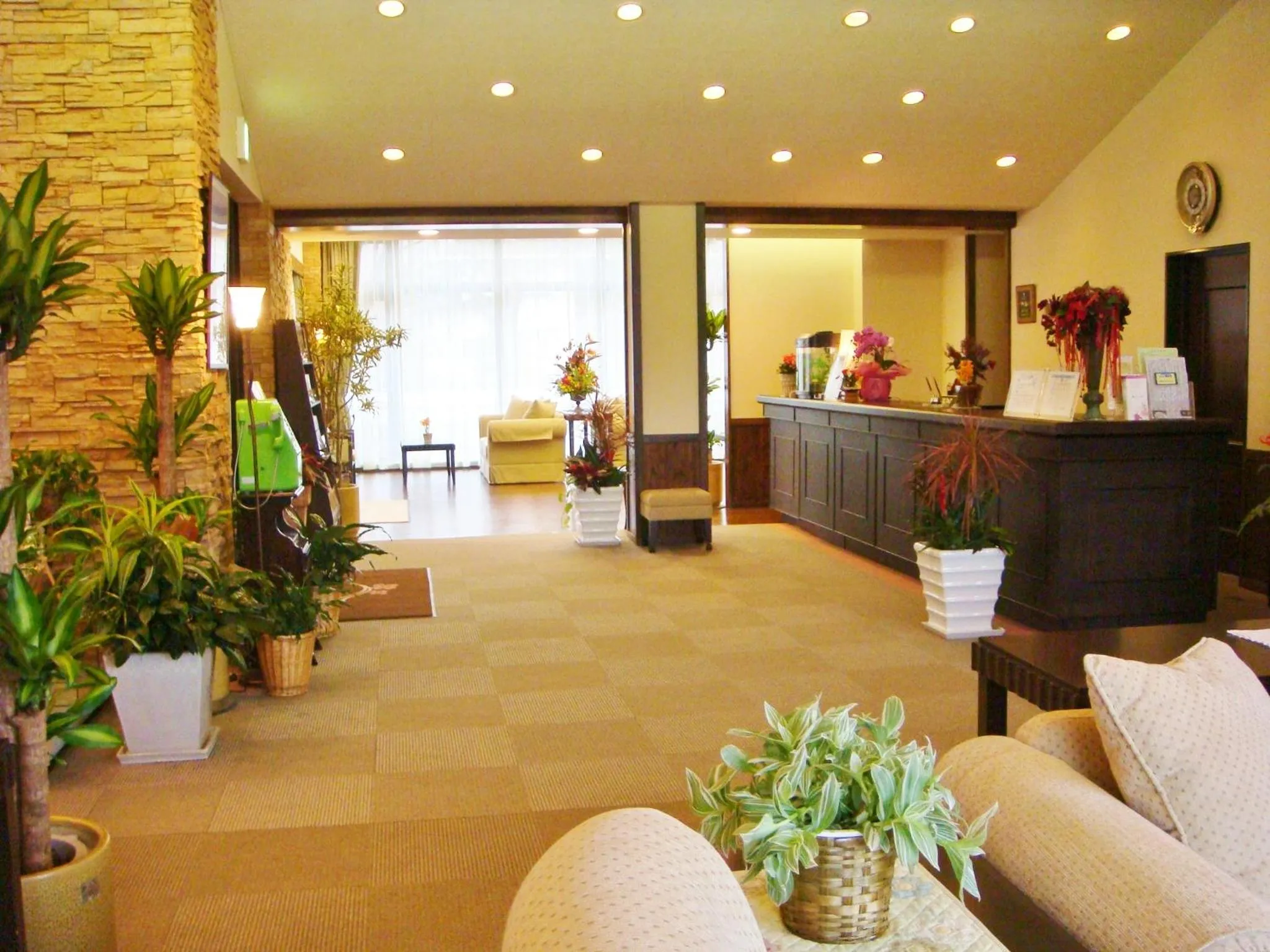 Lobby or reception in Hotel Hakuba