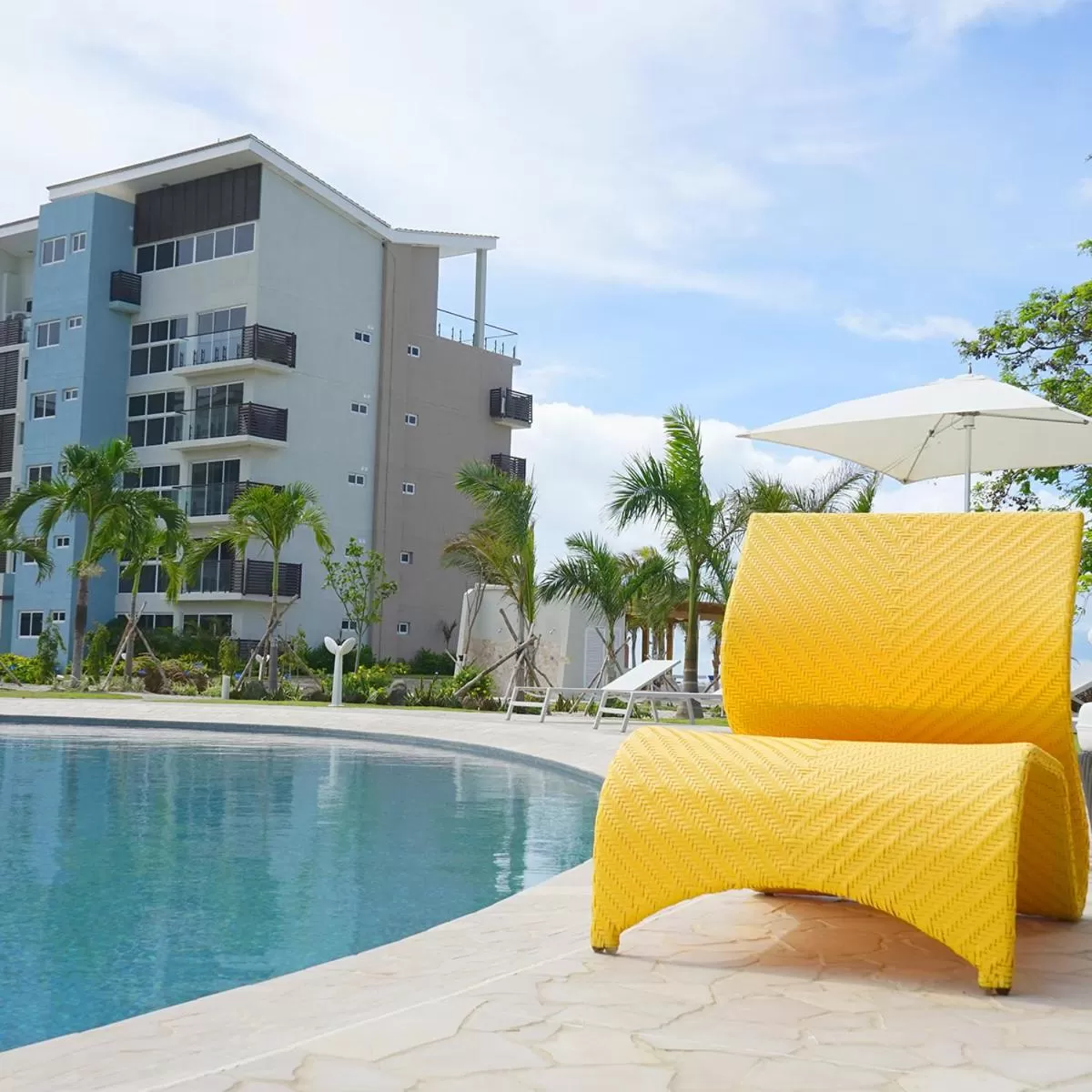 Property building, Swimming Pool in Playa Caracol Residences