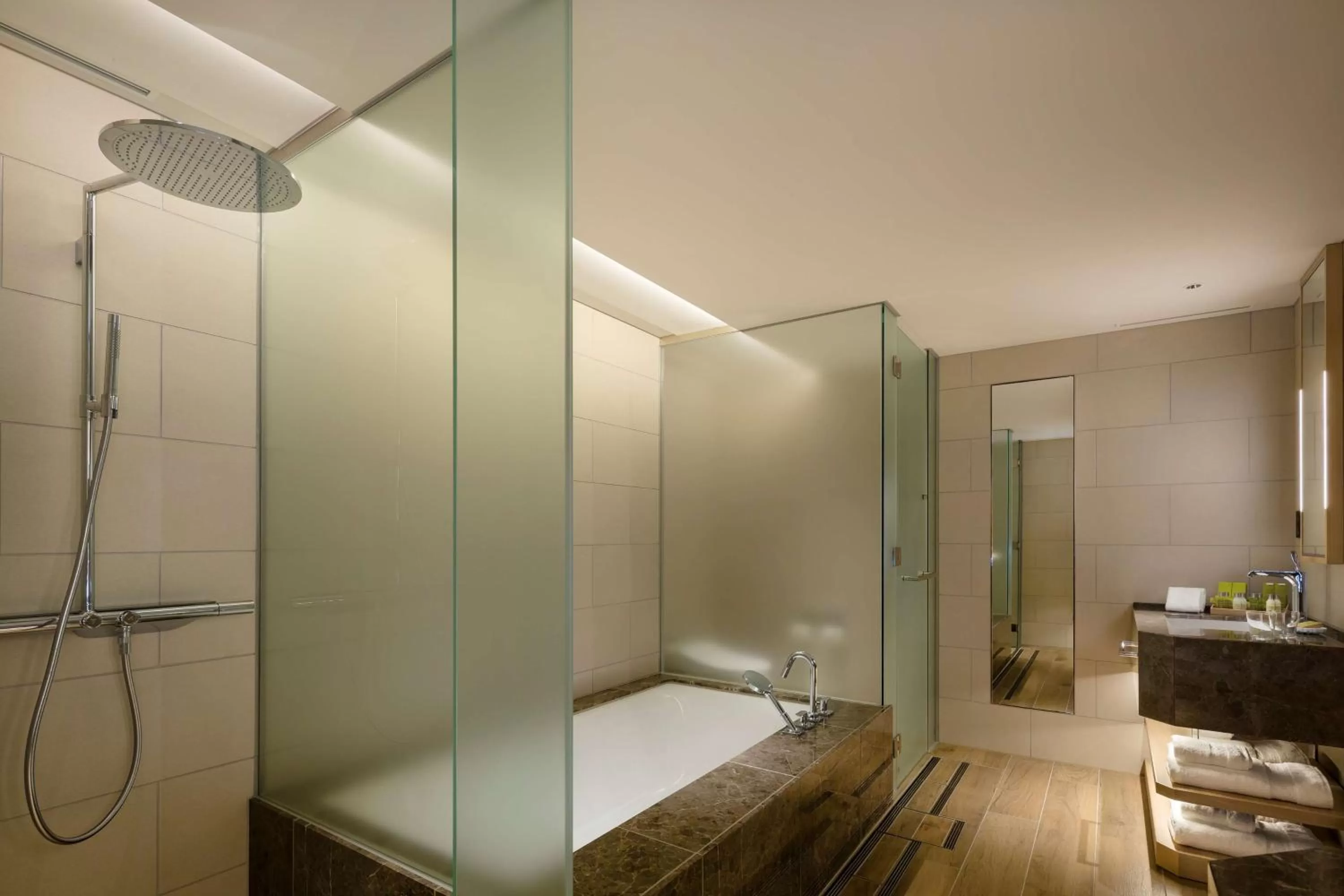 Bathroom in Hilton Nagasaki