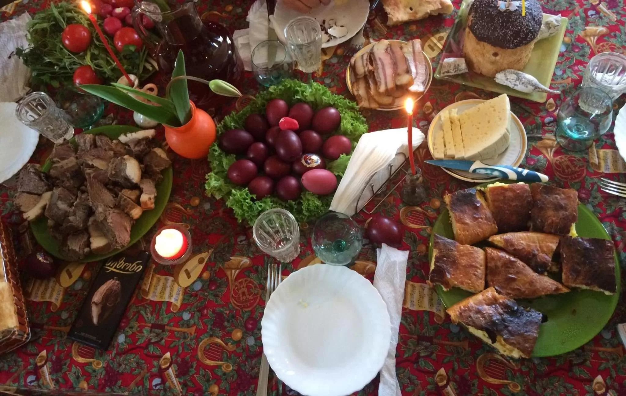 Food and drinks in Qilimcha's Guesthouse