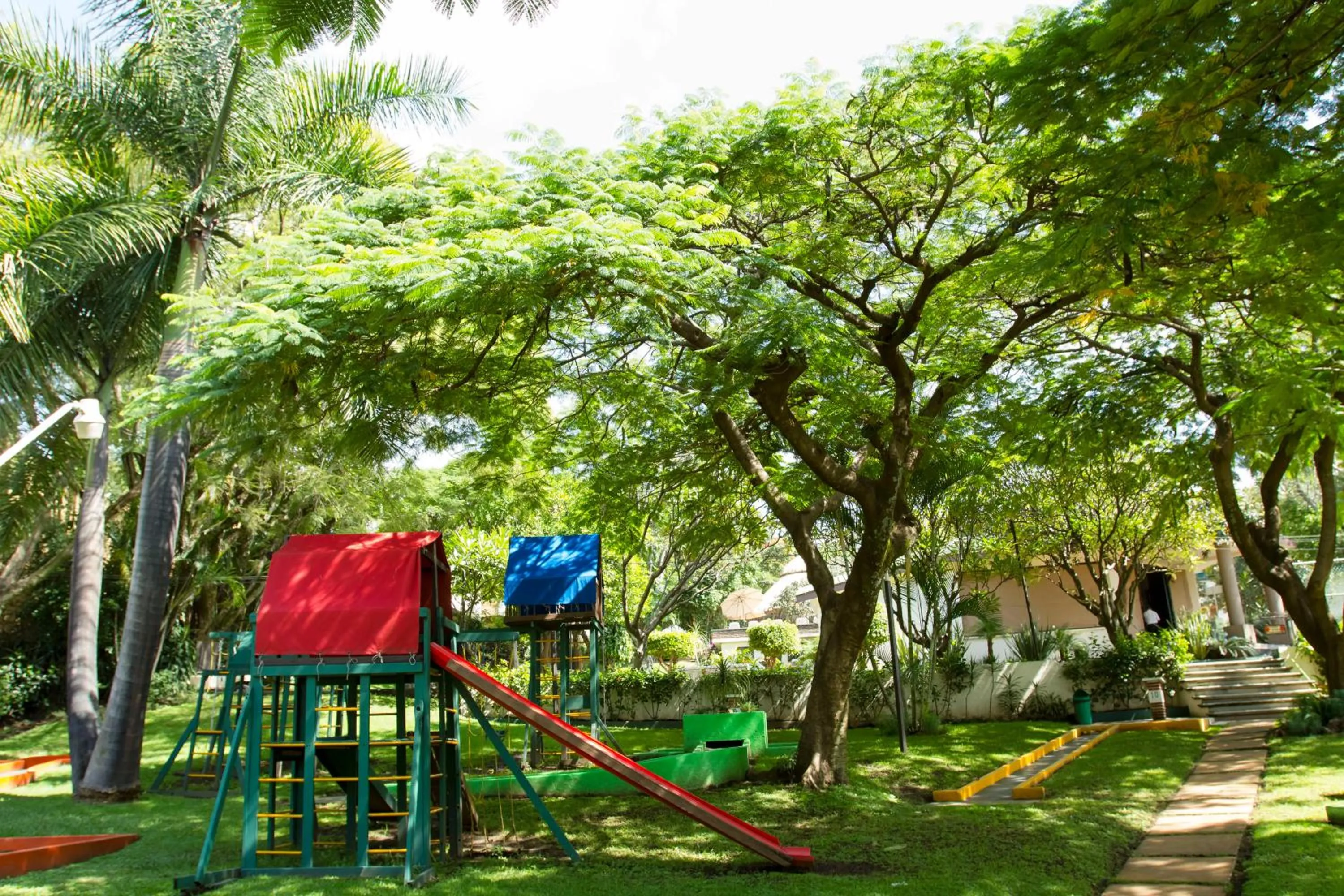 Children play ground in Hotel Villa del Conquistador