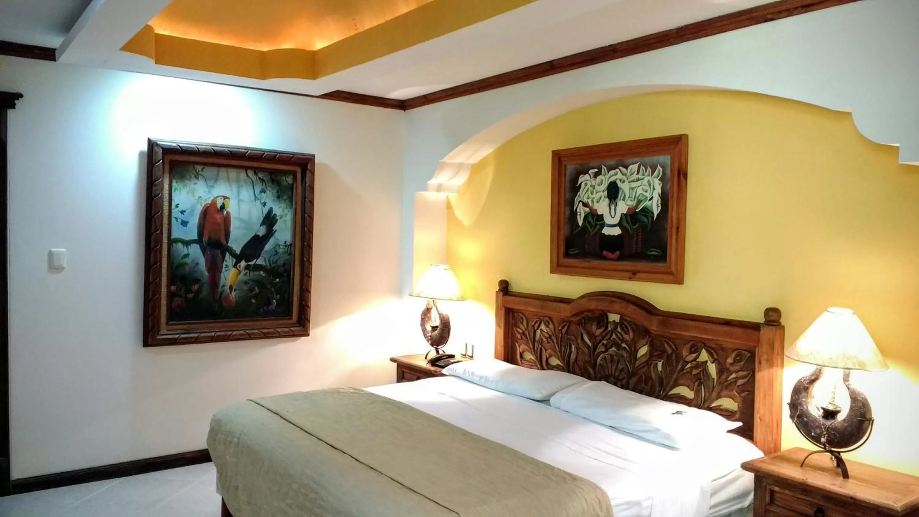 Bed in Suites Flamboyanes