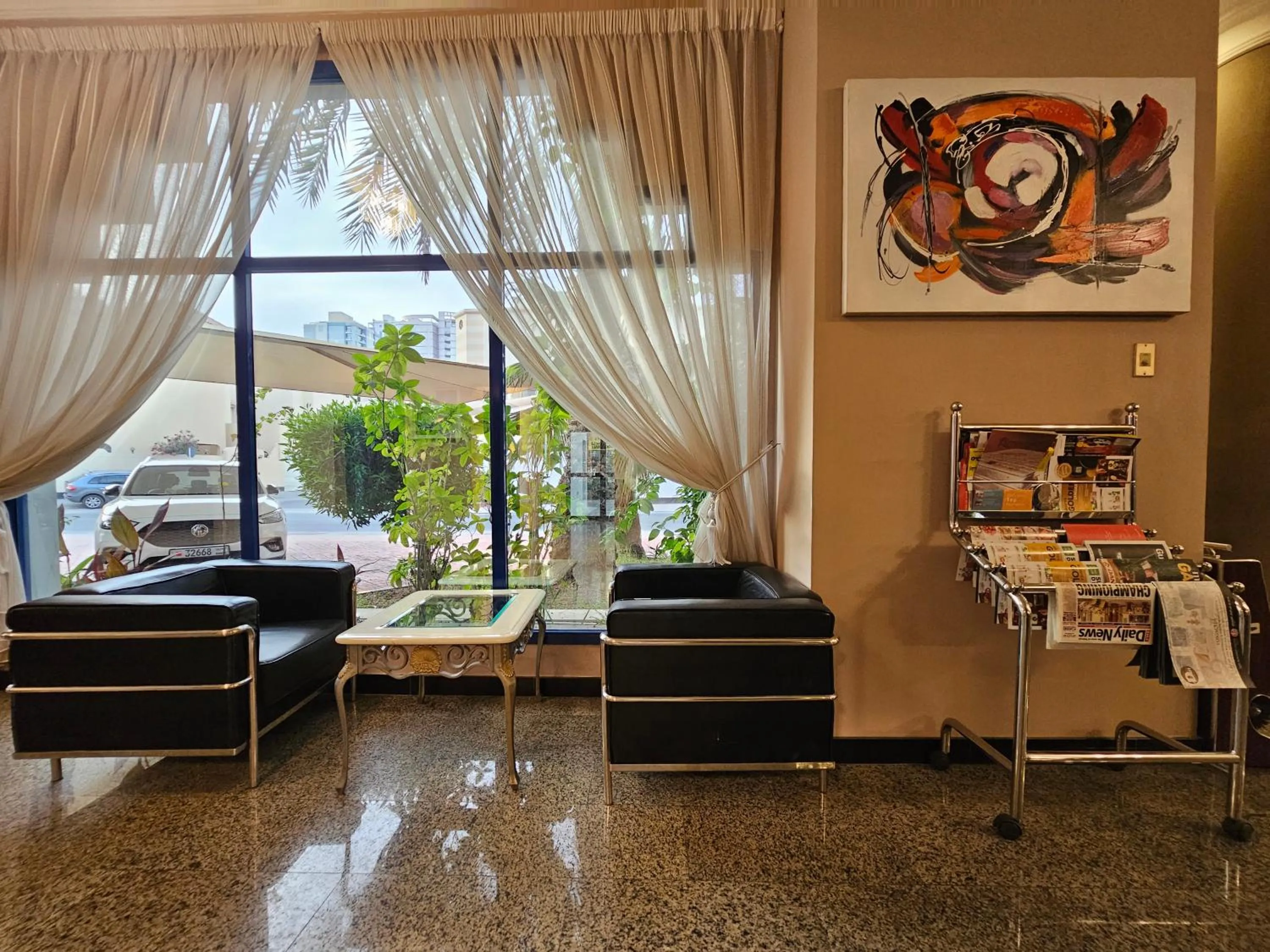 Lobby or reception in Majestic Hotel