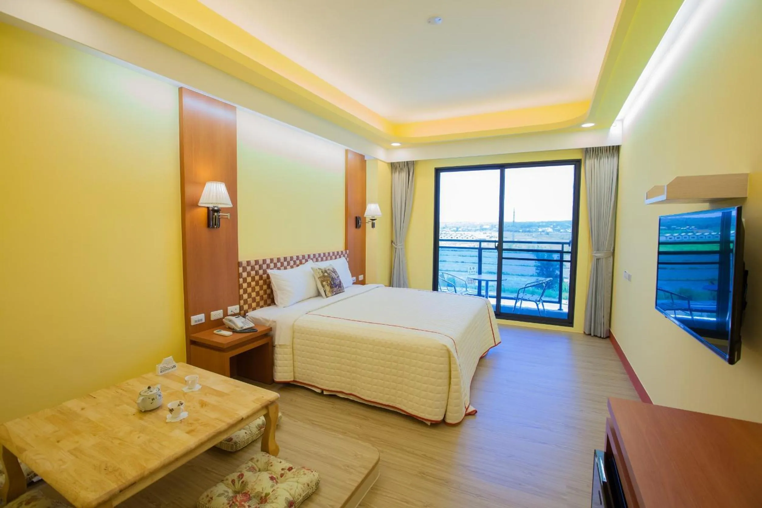 Photo of the whole room, Bed in Song Ping Resort松平渡假會館