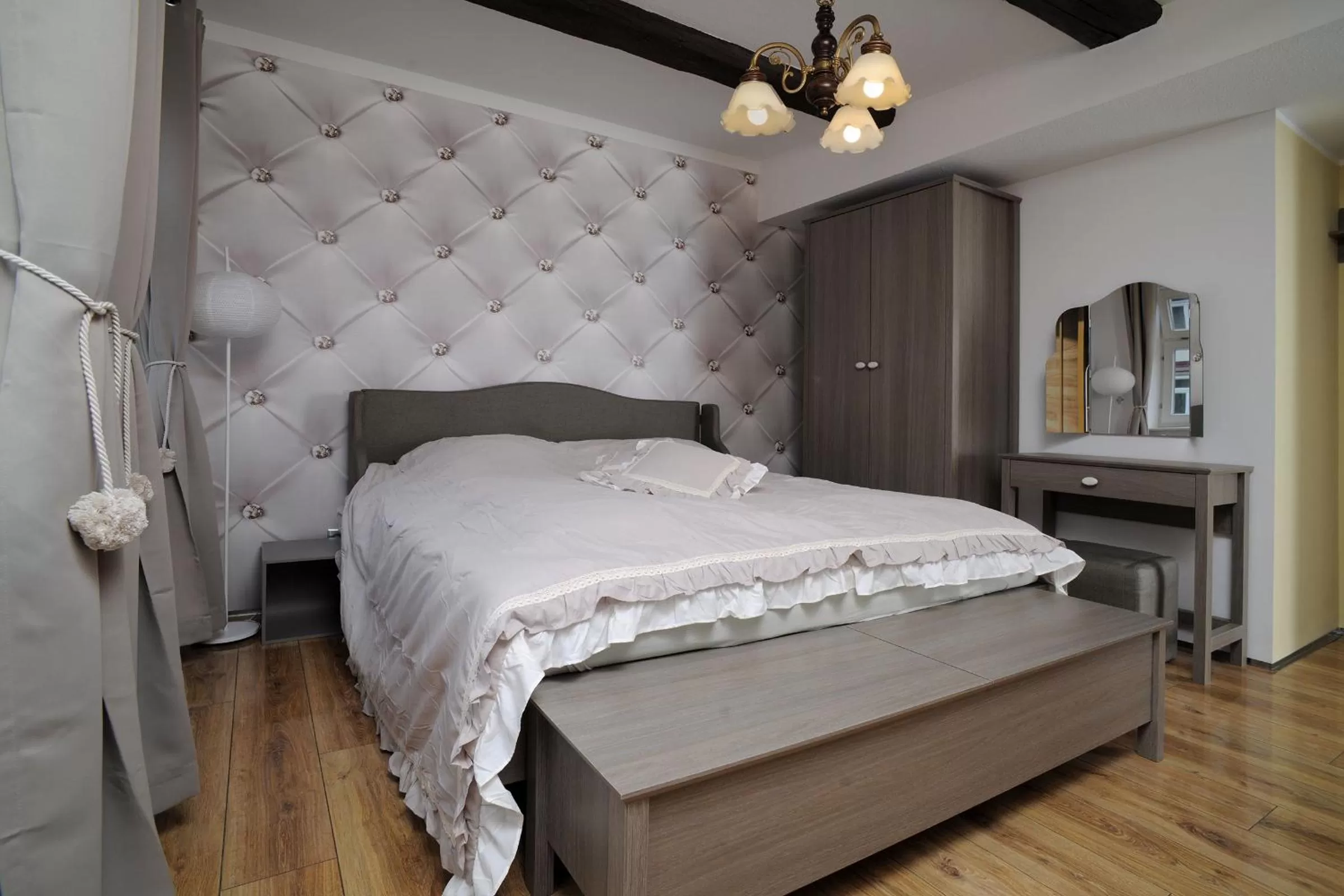 Bed in Designpension Idyll Nr2 Hotel Garni