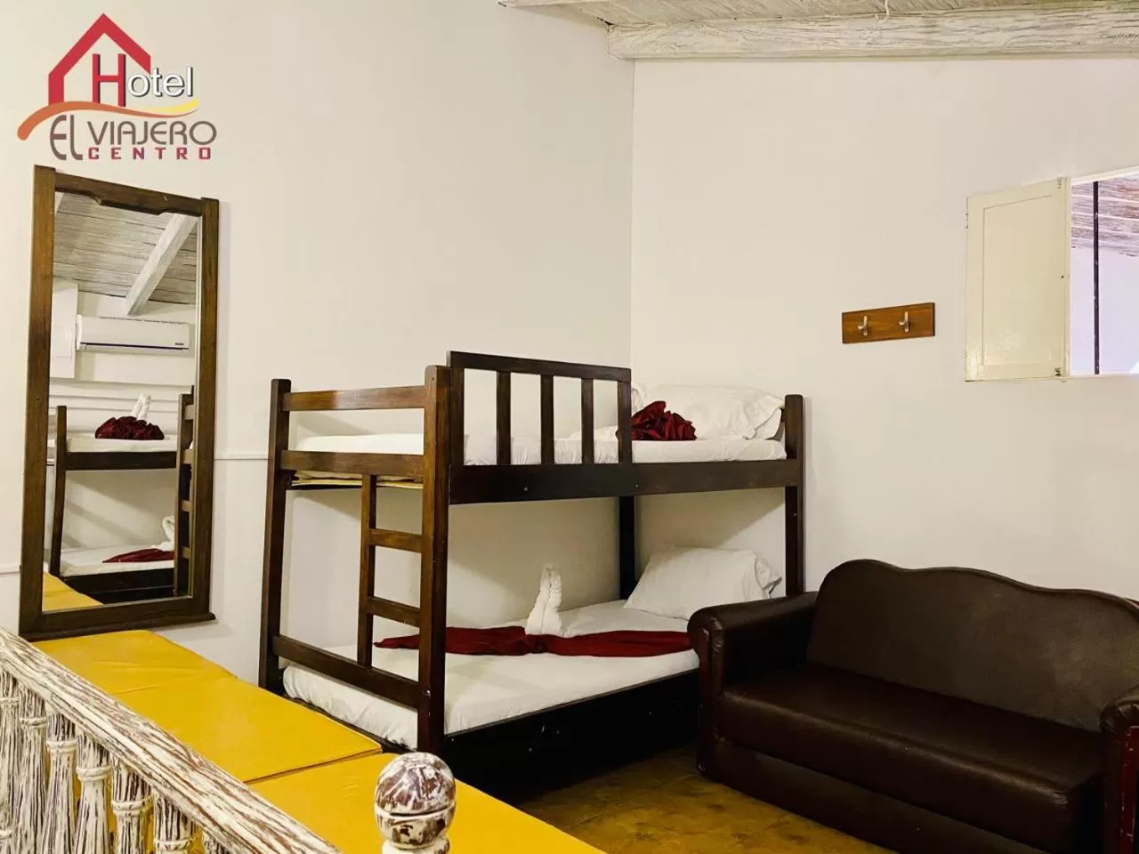 bunk bed in Hotel El Viajero Centro