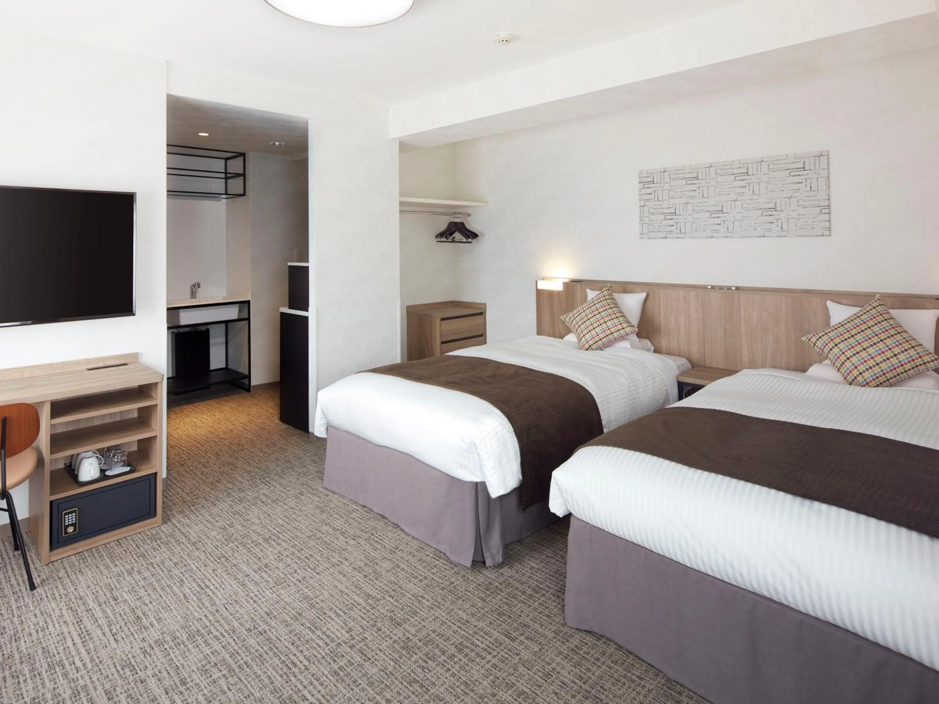 Photo of the whole room, Bed in HOTEL MYSTAYS Kiyosumi Shirakawa