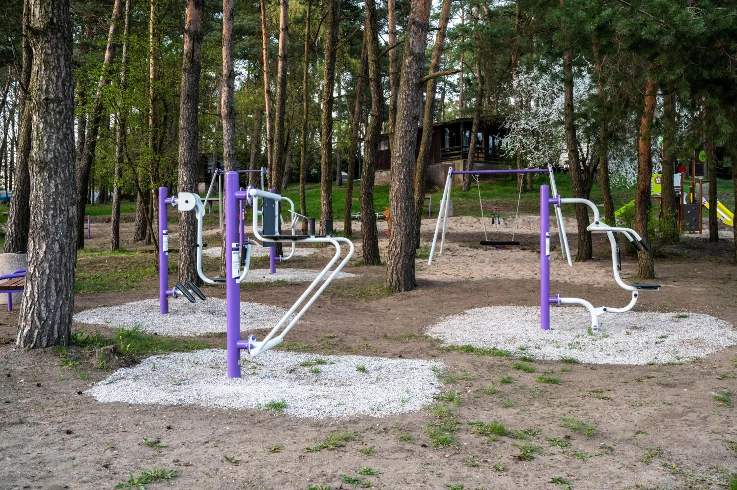 Children play ground in Róża Wiatrów