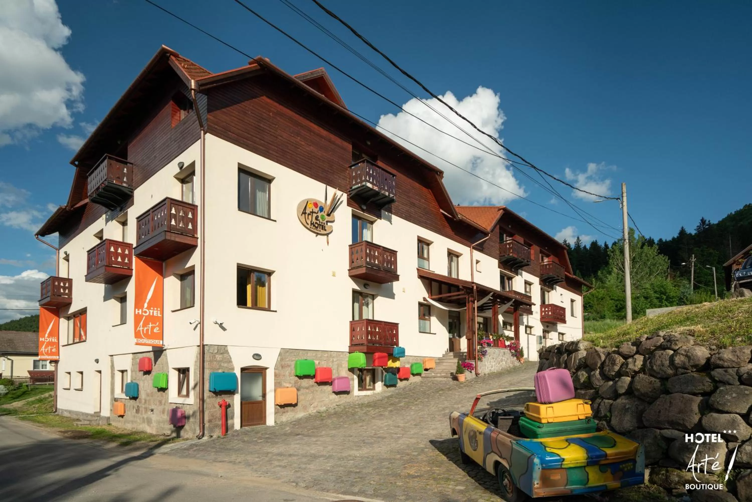 Property Building in Art'e Boutique Hotel