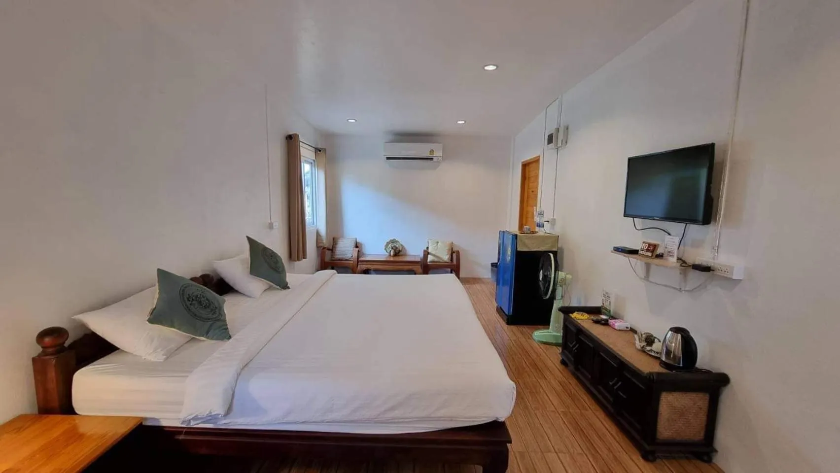 TV and multimedia, Bed in OldTown Boutique House Sukhothai