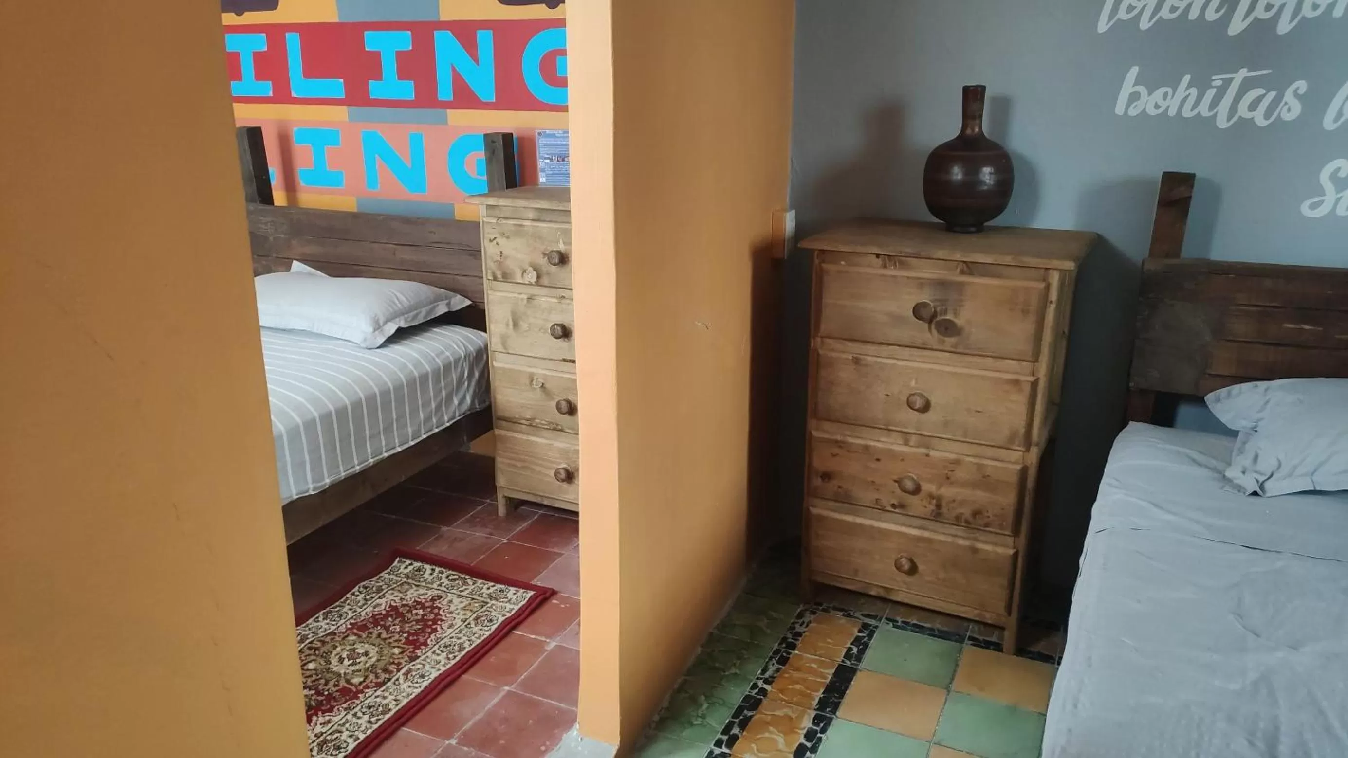 Bed in Chuchumbé Hotel Cultural, Restaurante & Café