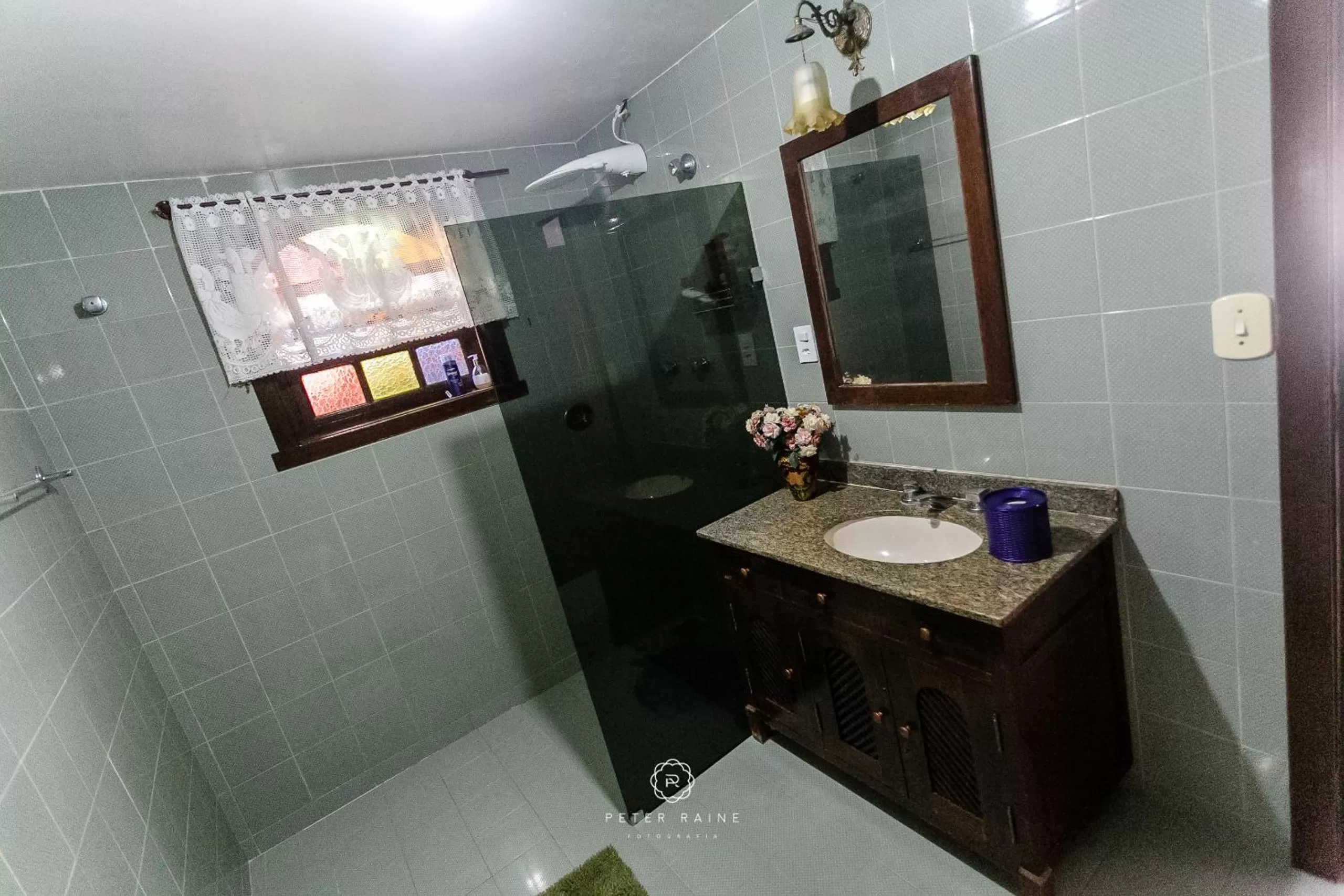 Bathroom in Pousada Dunas Braga