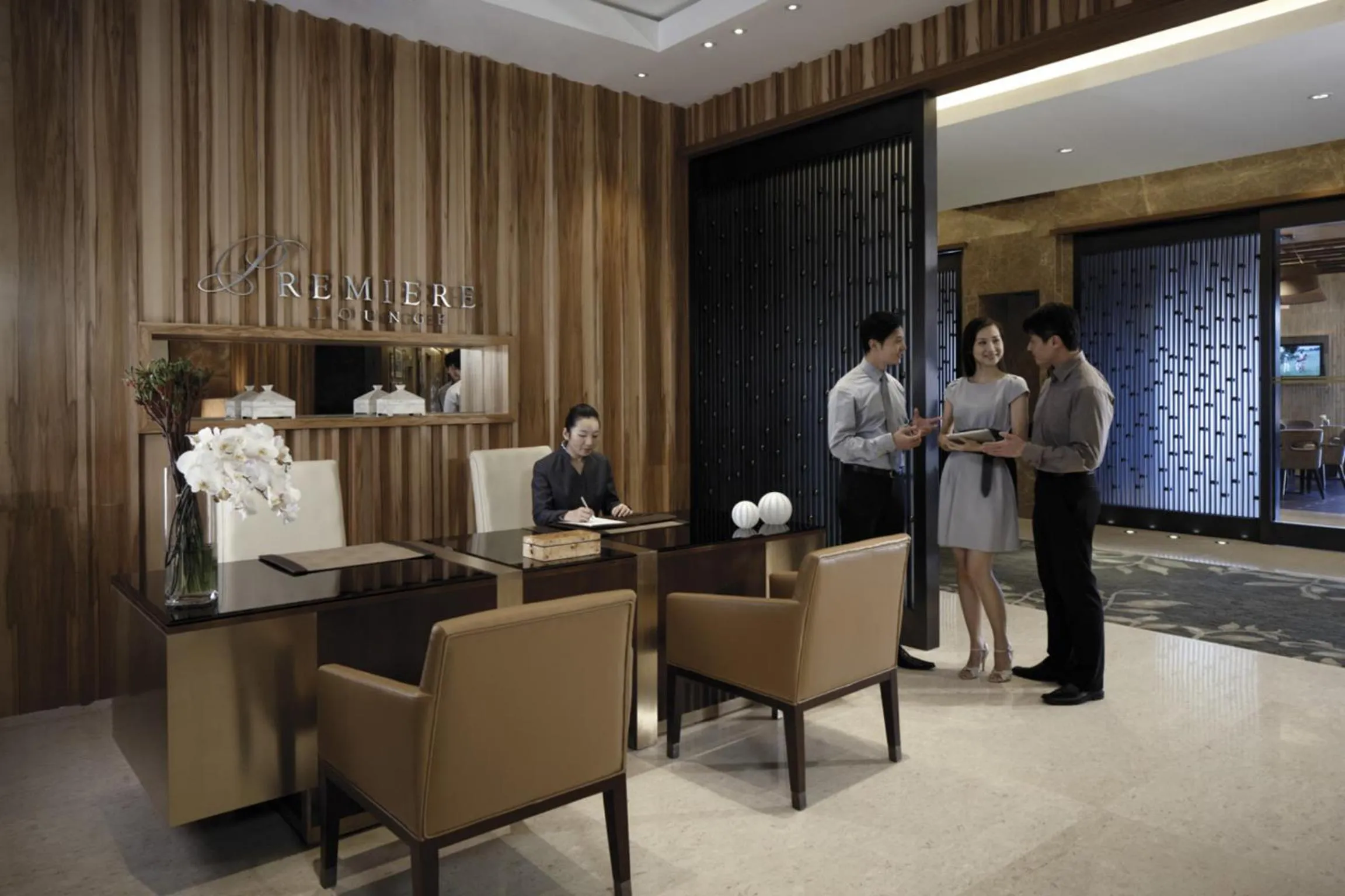 Decorative detail in Mission Hills Hotel Resorts Dongguan