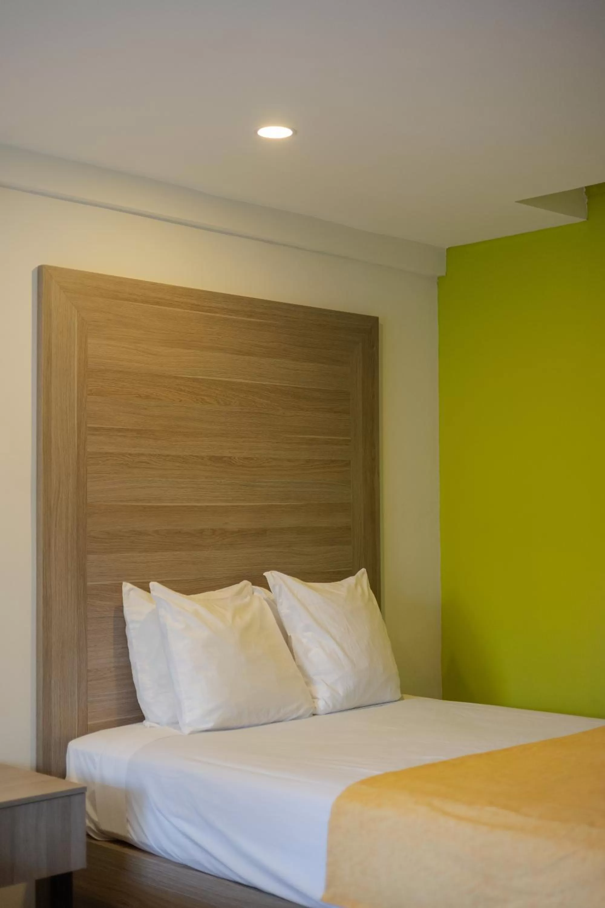 Bed in Hotel Bugambilia