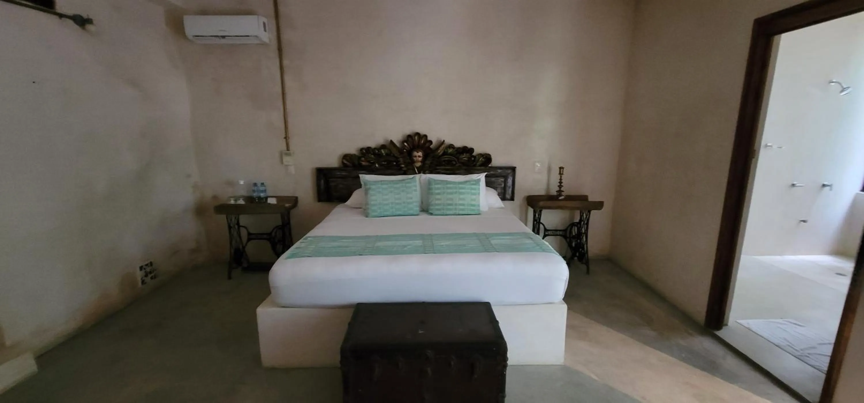 Bed in Casa Ambar Hotel & Boutique Tulum