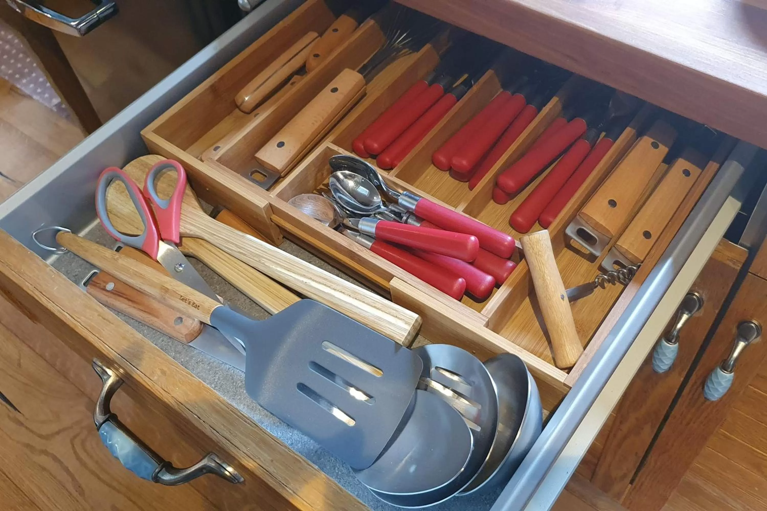 Kitchen or kitchenette in AirstreamNB