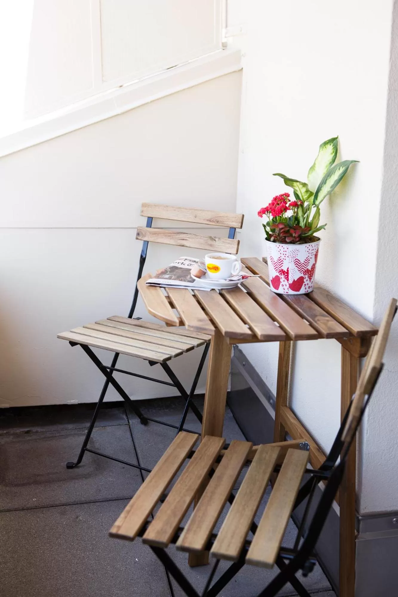 Balcony/Terrace in Hôtel Astoria