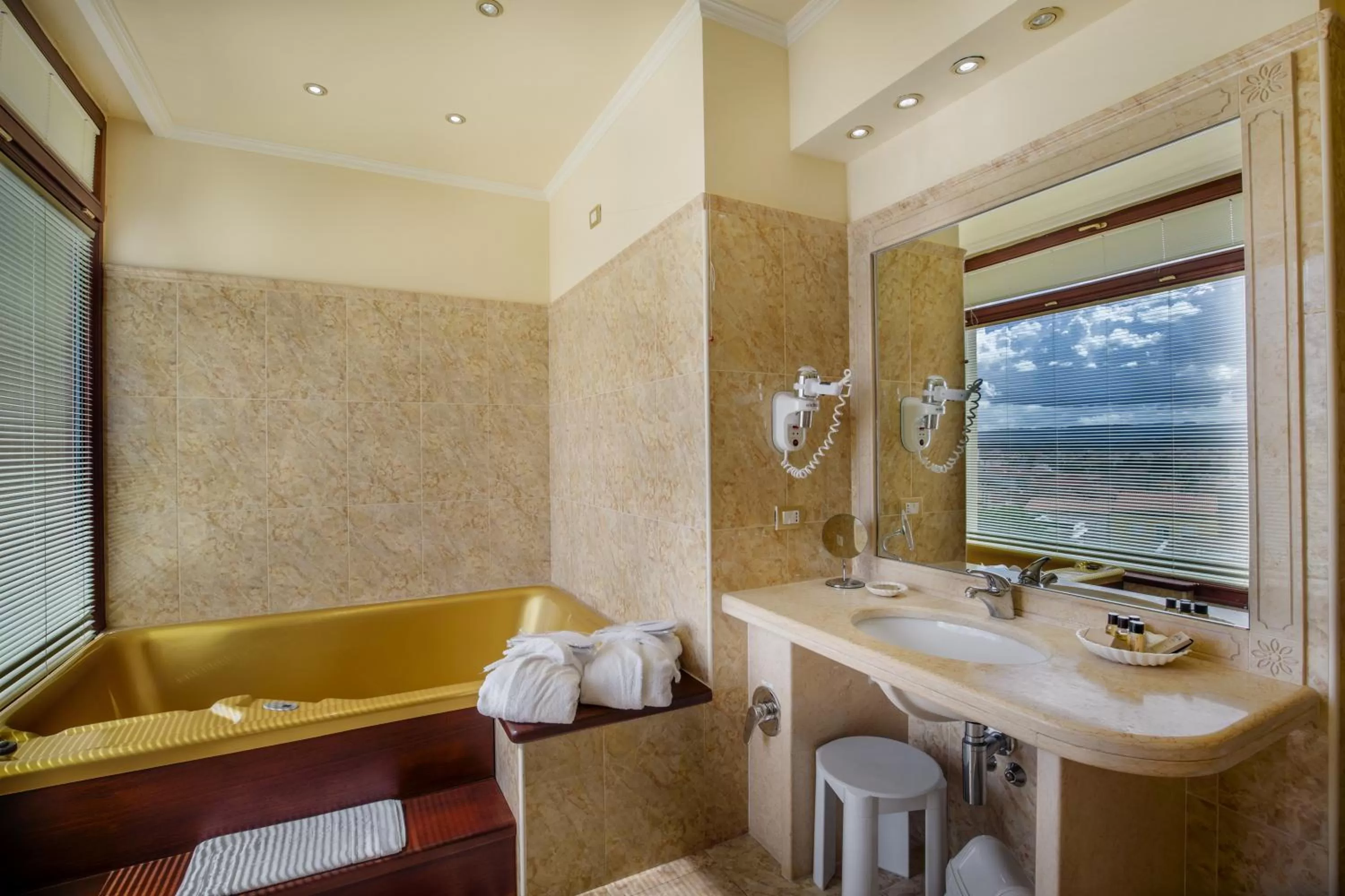 Bathroom in Hotel Panorama