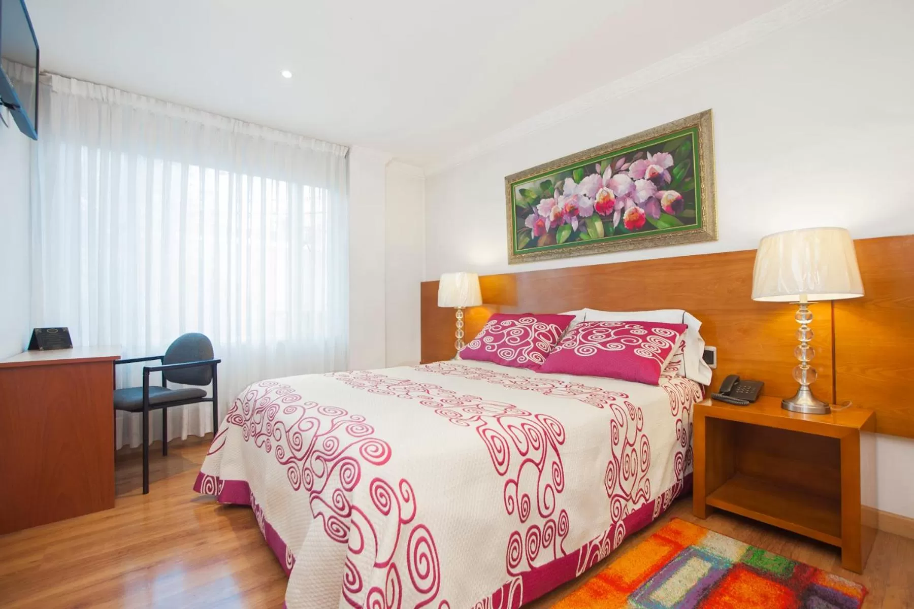 Bed in Hotel Casa Mahanaim Colferias, Bogotá