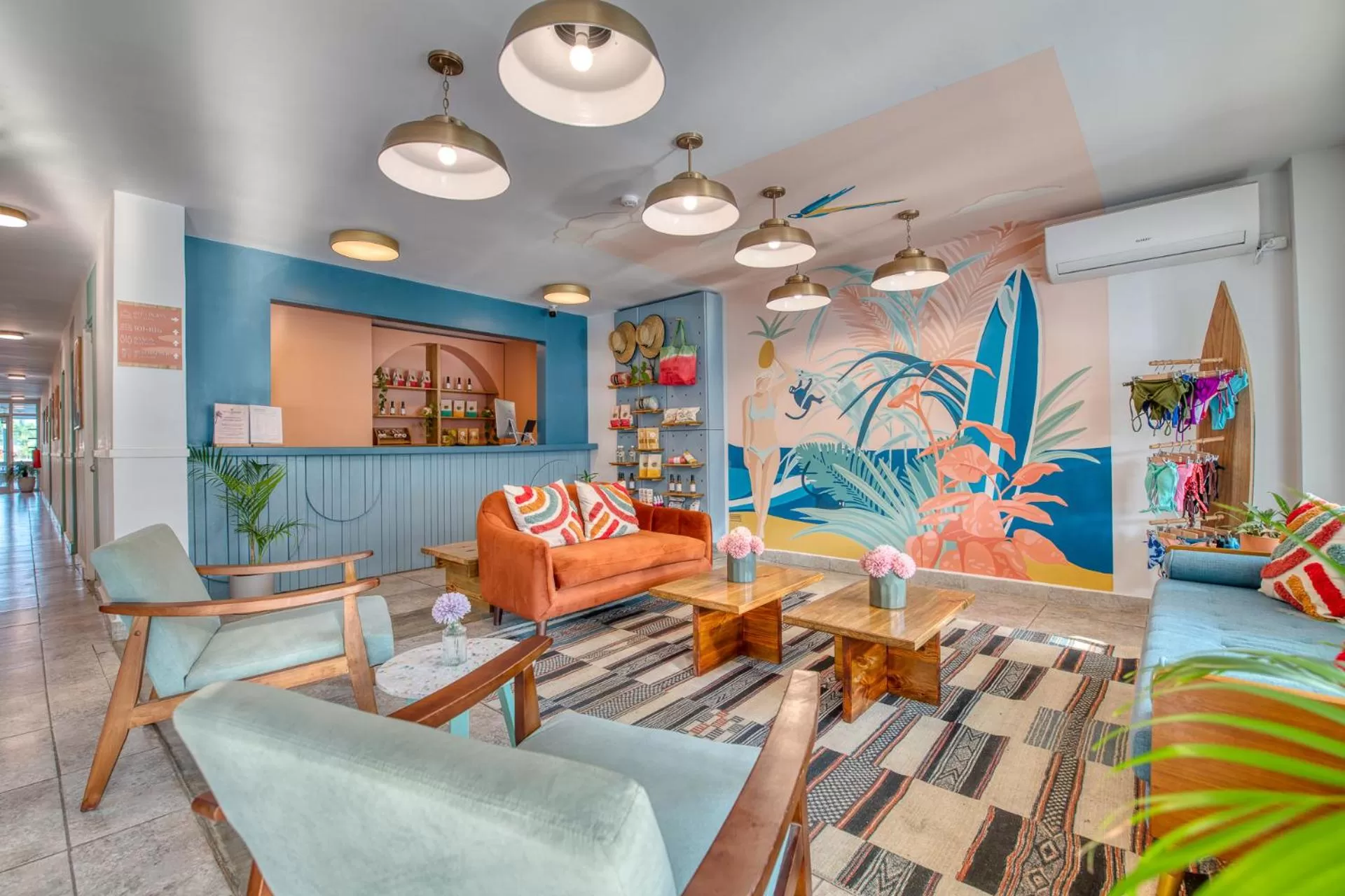 Living room in Bocas Paradise Hotel