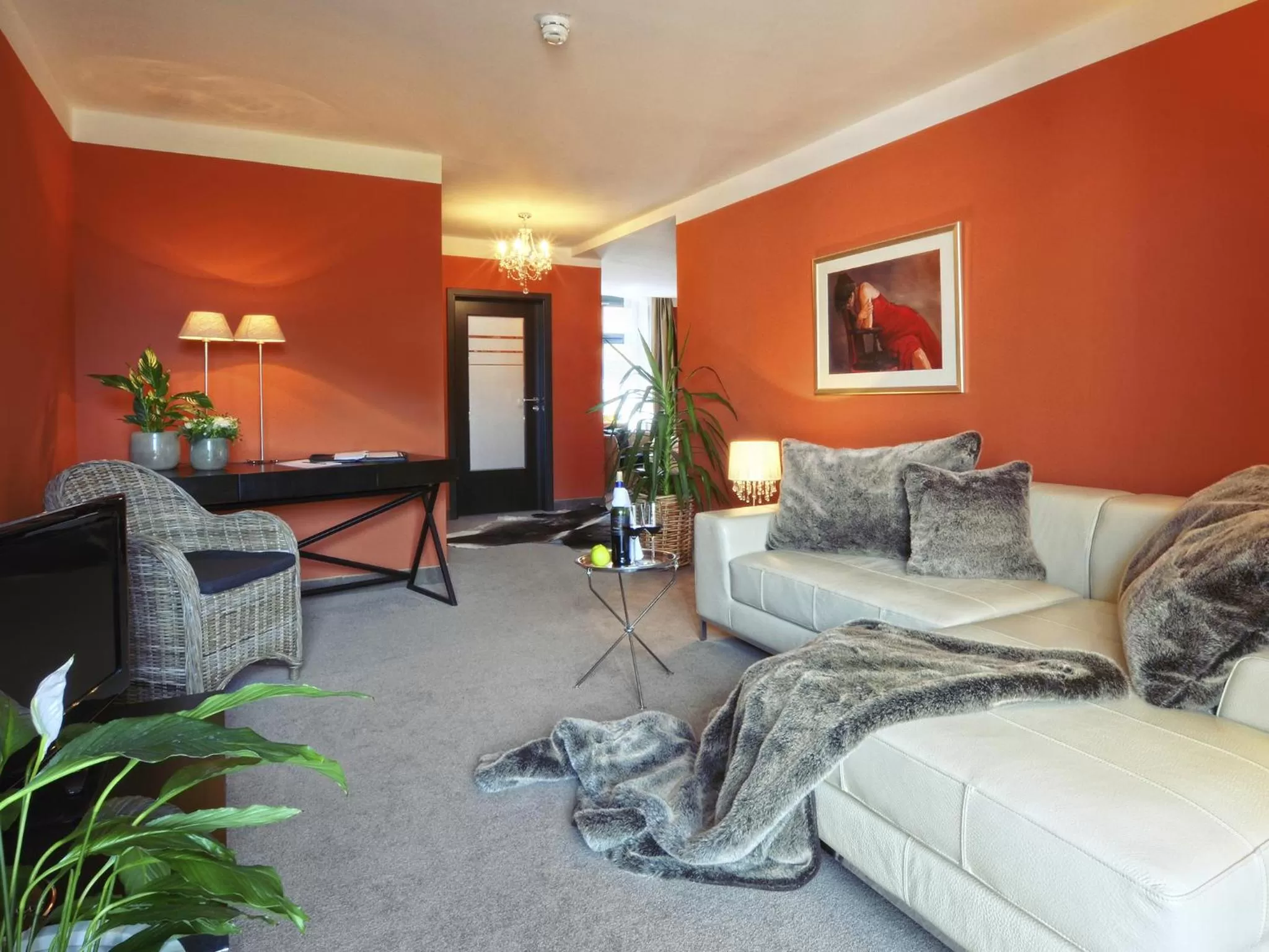 Living room, Seating Area in Rosendomizil