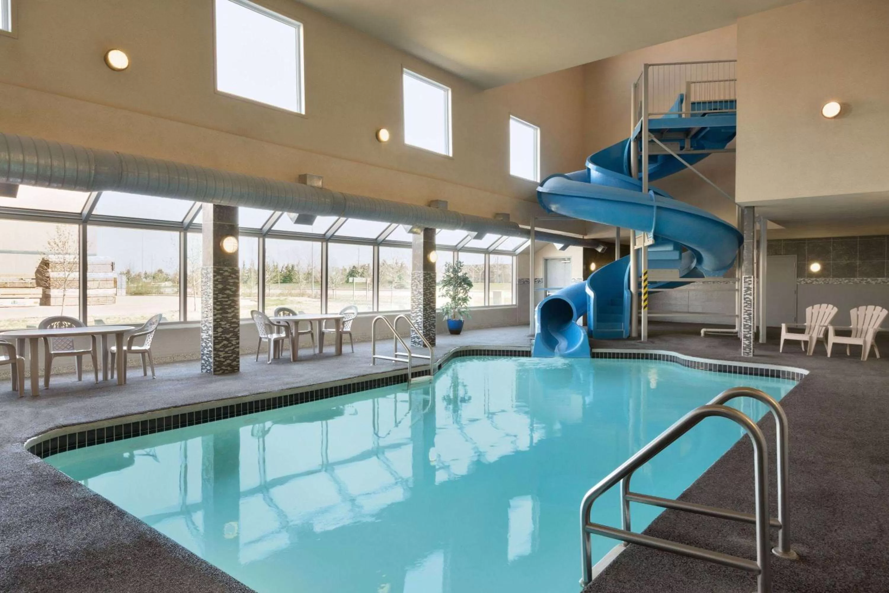 Pool view in Days Inn by Wyndham Regina Airport West