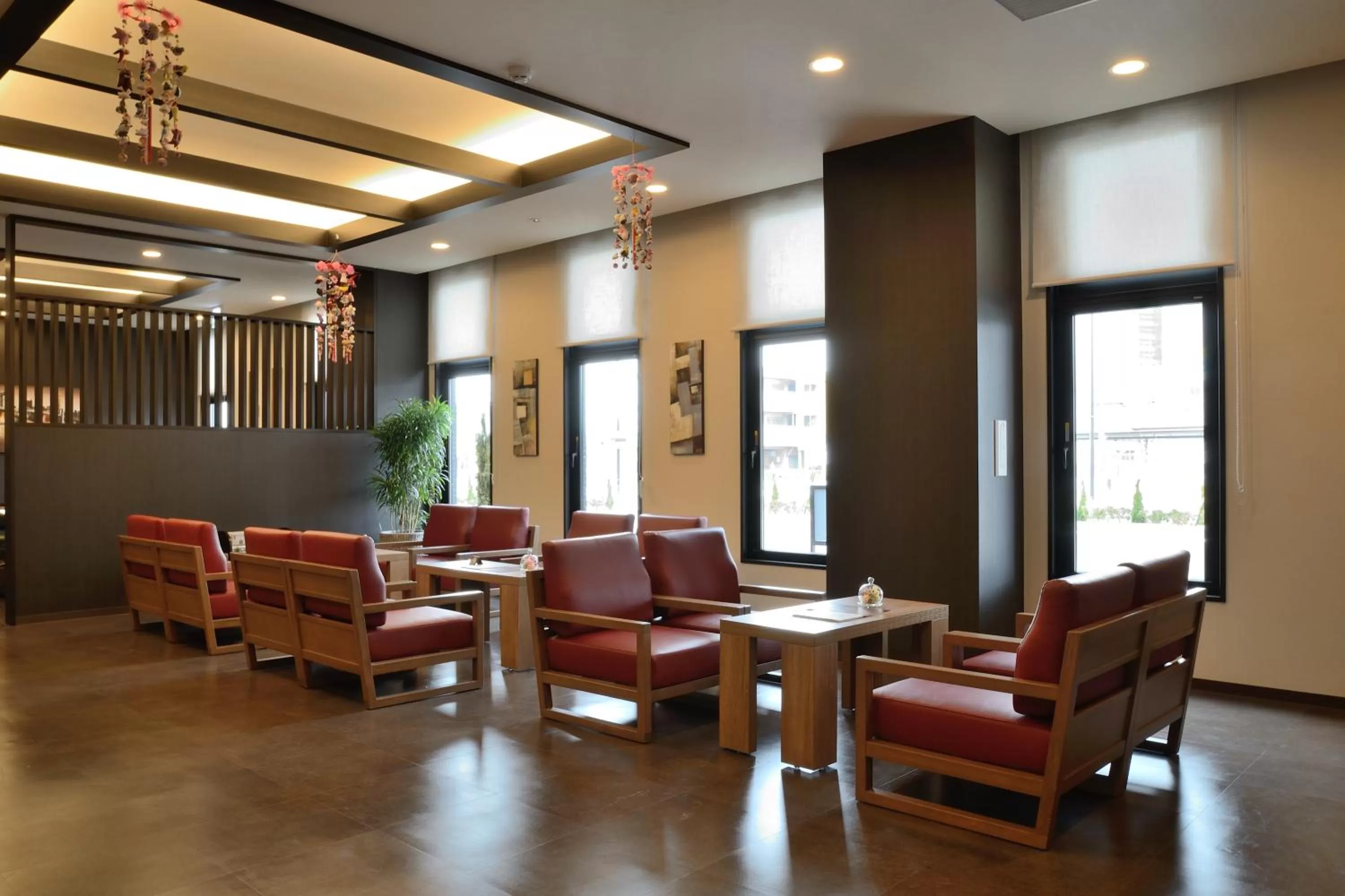 Lobby or reception in Hotel Route-Inn Yanagawa Ekimae